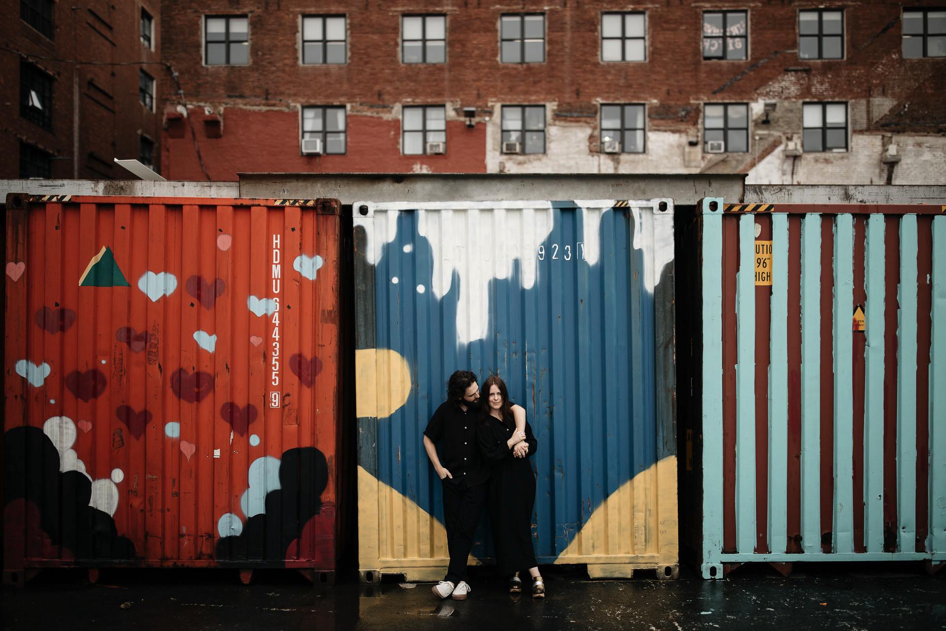 Tara & Sean's Engagement in Brooklyn, New York, by Jean-Laurent Gaudy