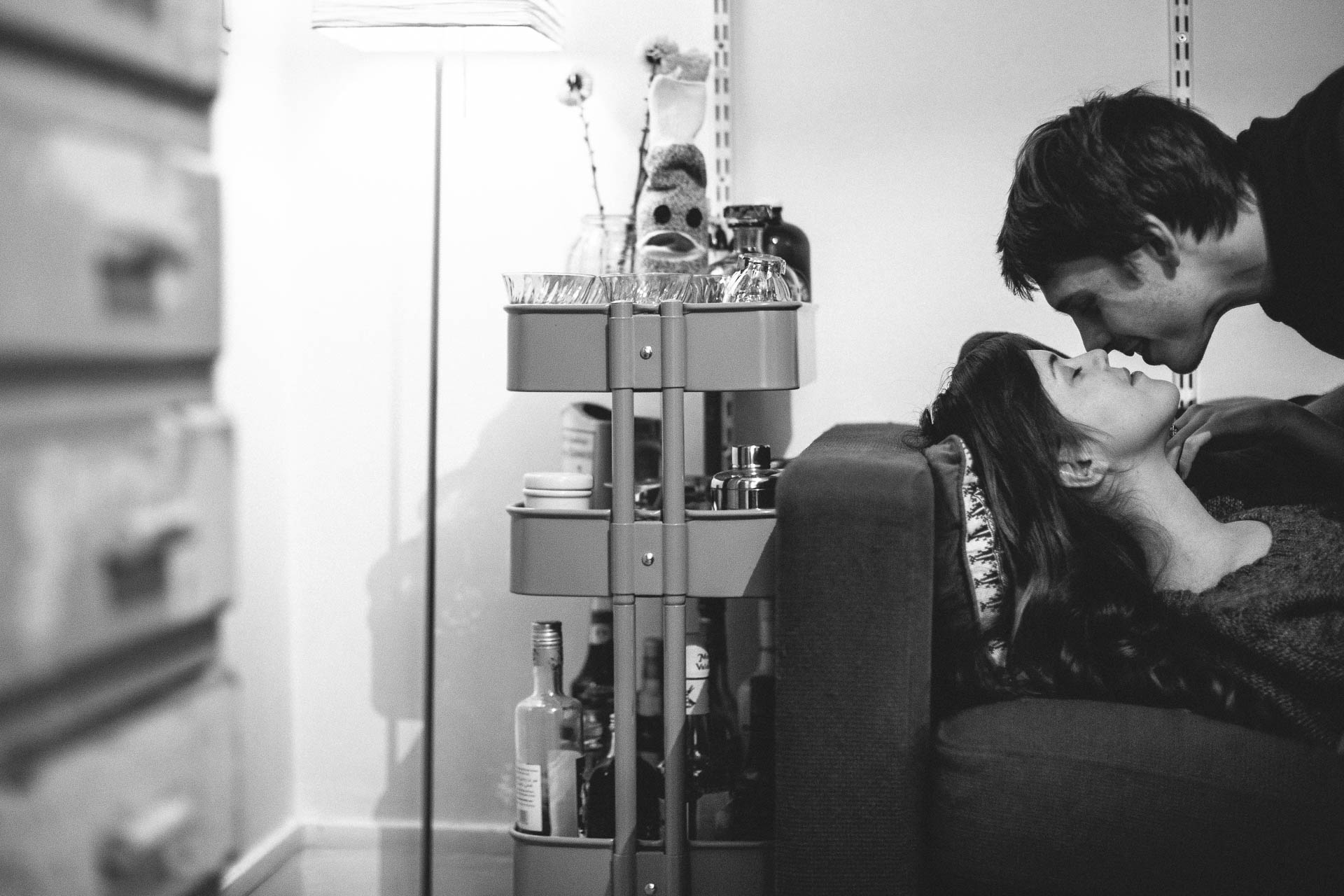 Intimate Engagement Session in Paris by Jean-Laurent Gaudy Photography