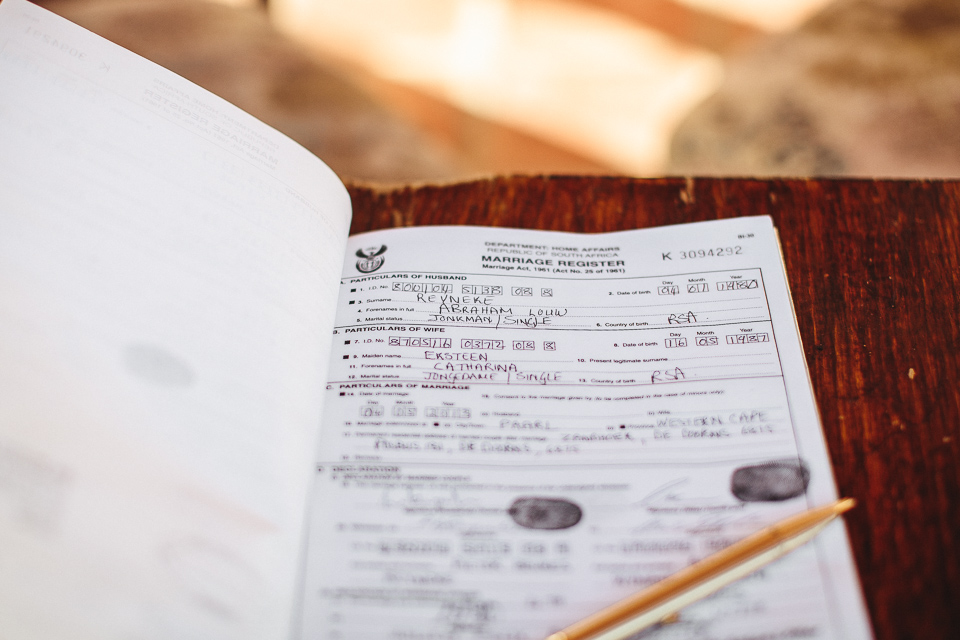 Cari & Louw Rustic South Africa Wedding by Jean-Laurent Gaudy Photography