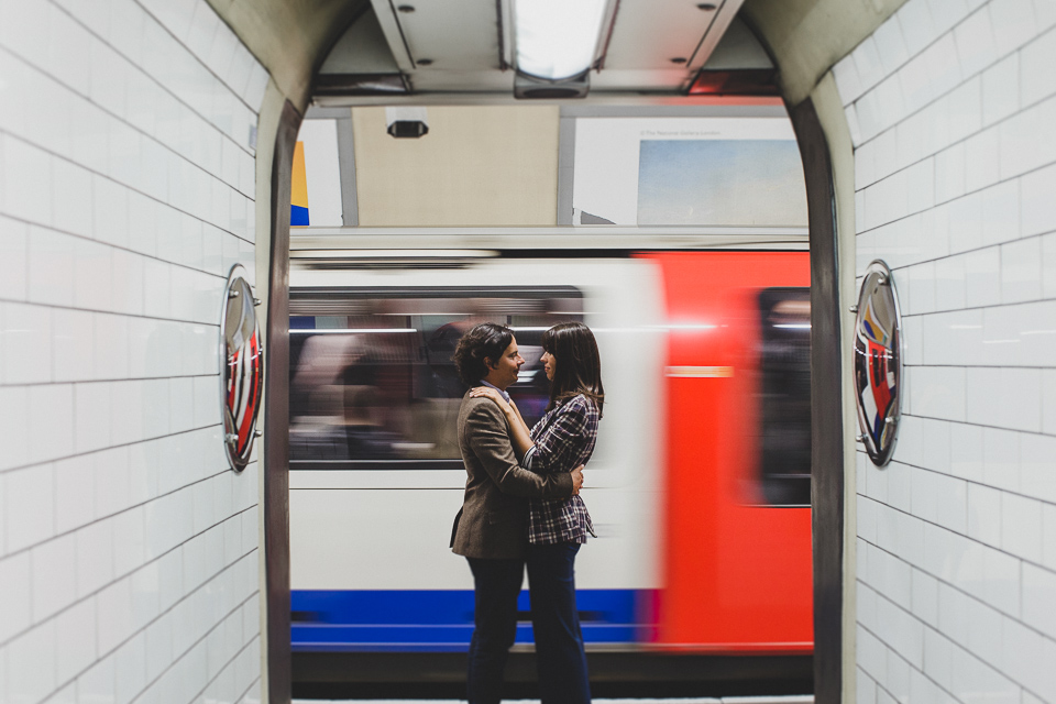 Emmanuelle & Vincent London Engagement - Jean-Laurent Gaudy Photography