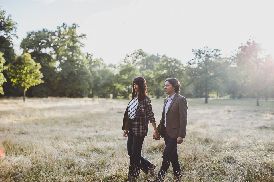Emmanuelle & Vincent London Engagement - Jean-Laurent Gaudy Photography