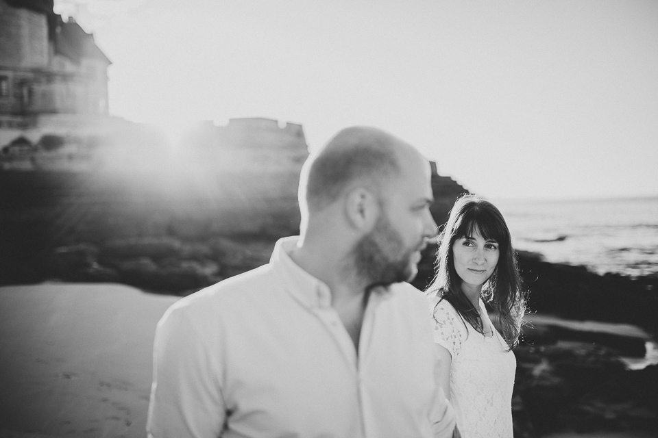 Virginie & Cedric Cascais Portugal Engagement by Jean-Laurent Gaudy Photography