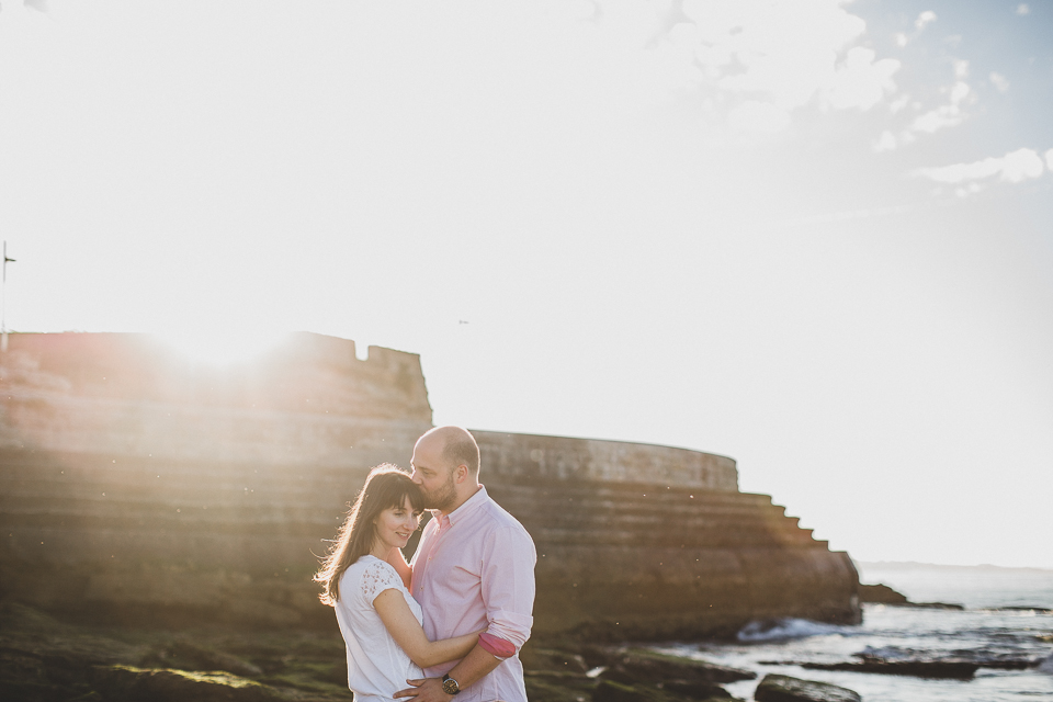 Virginie & Cedric Cascais Portugal Engagement by Jean-Laurent Gaudy Photography
