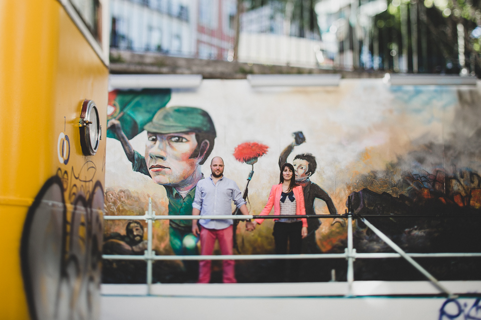 Virginie & Cedric Cascais Portugal Engagement by Jean-Laurent Gaudy Photography