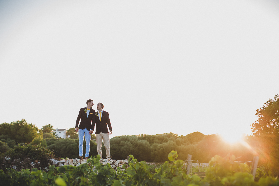 Will & Toby Minorca Spain Intimate Wedding By Jean-Laurent Gaudy Photography
