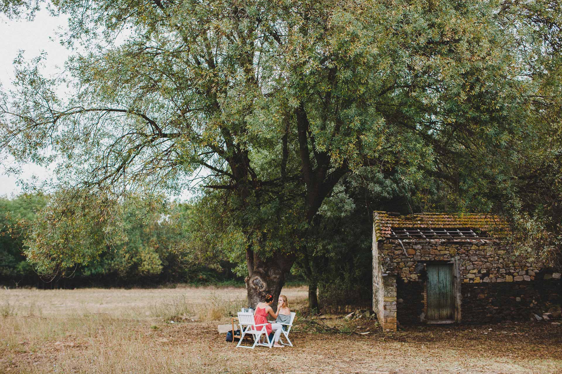 Lea & David Americana Folk Wedding France by Jean-Laurent Gaudy Photography