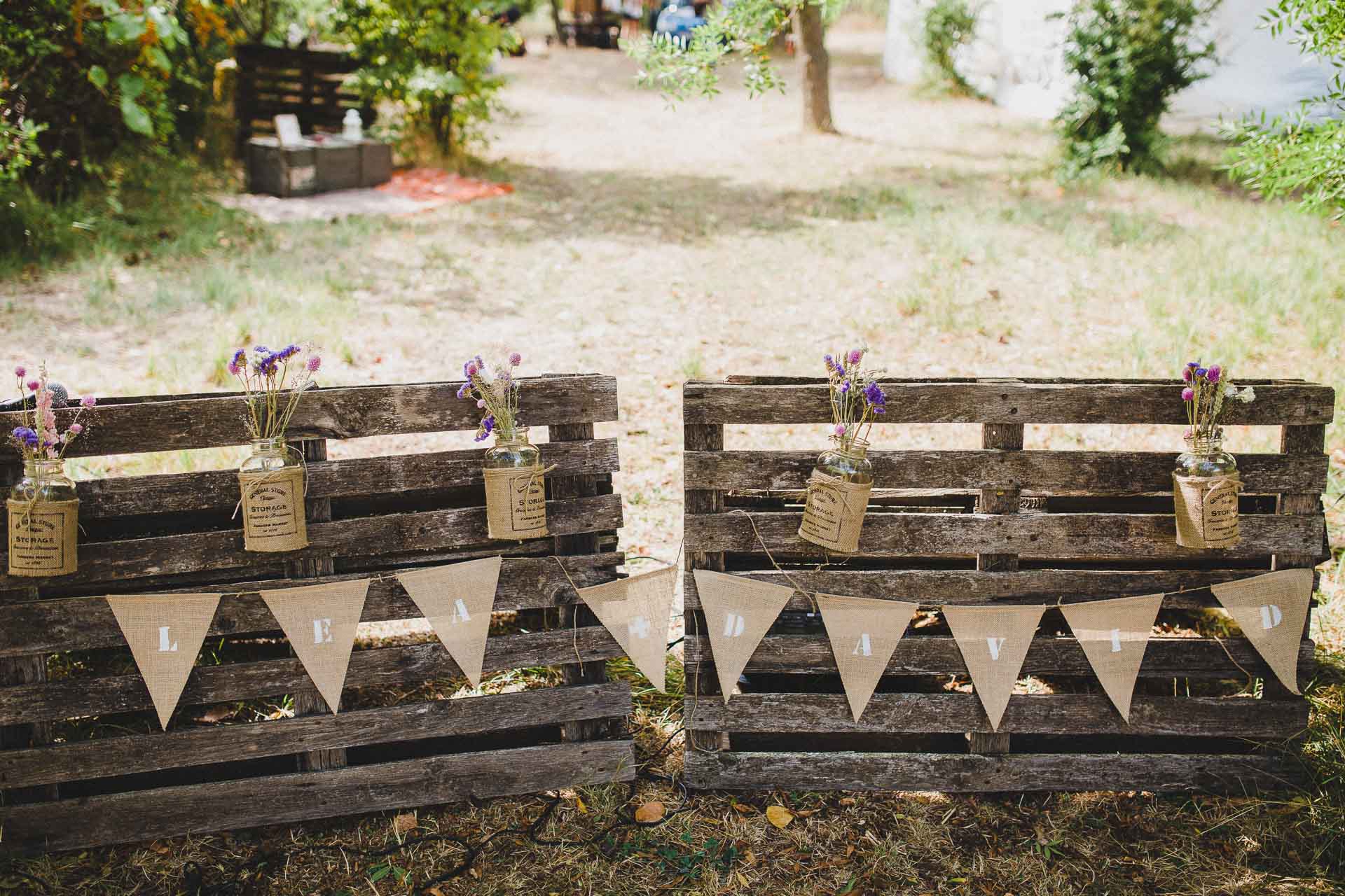 Lea & David Americana Folk Wedding France by Jean-Laurent Gaudy Photography