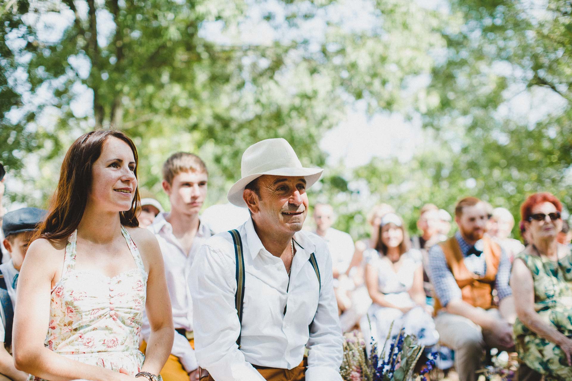 Lea & David Americana Folk Wedding France by Jean-Laurent Gaudy Photography