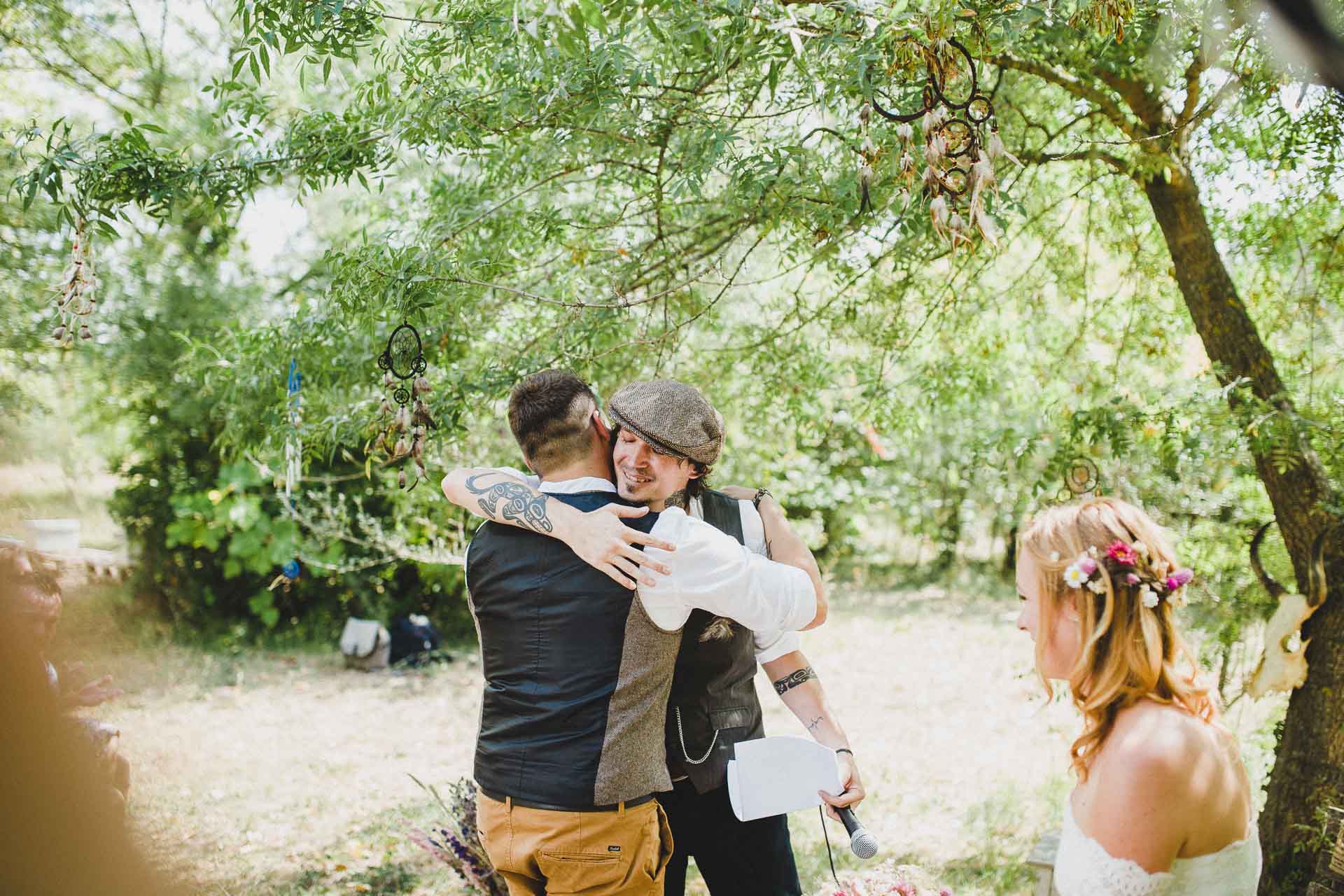 Lea & David Americana Folk Wedding France by Jean-Laurent Gaudy Photography