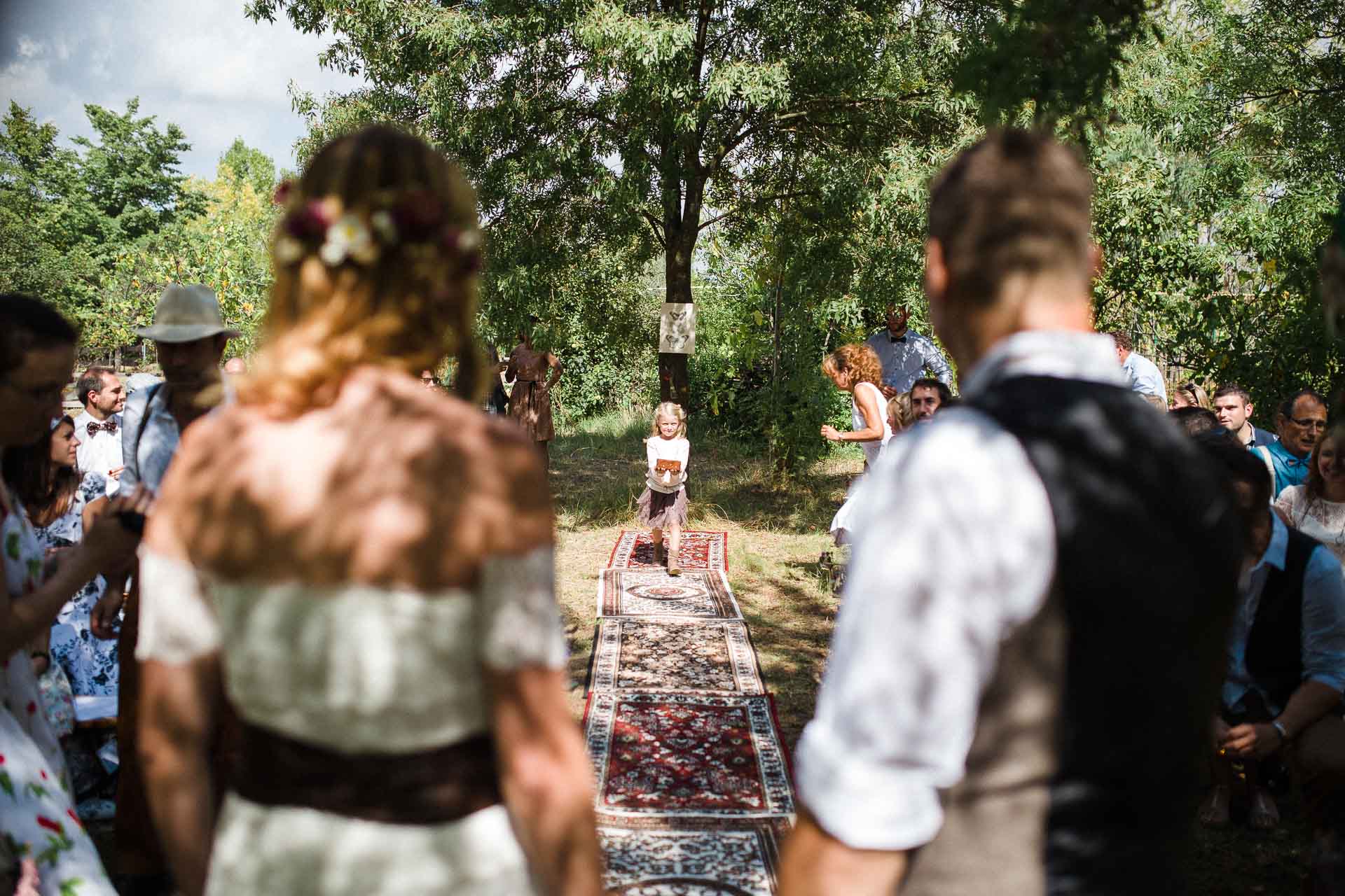 Lea & David Americana Folk Wedding France by Jean-Laurent Gaudy Photography