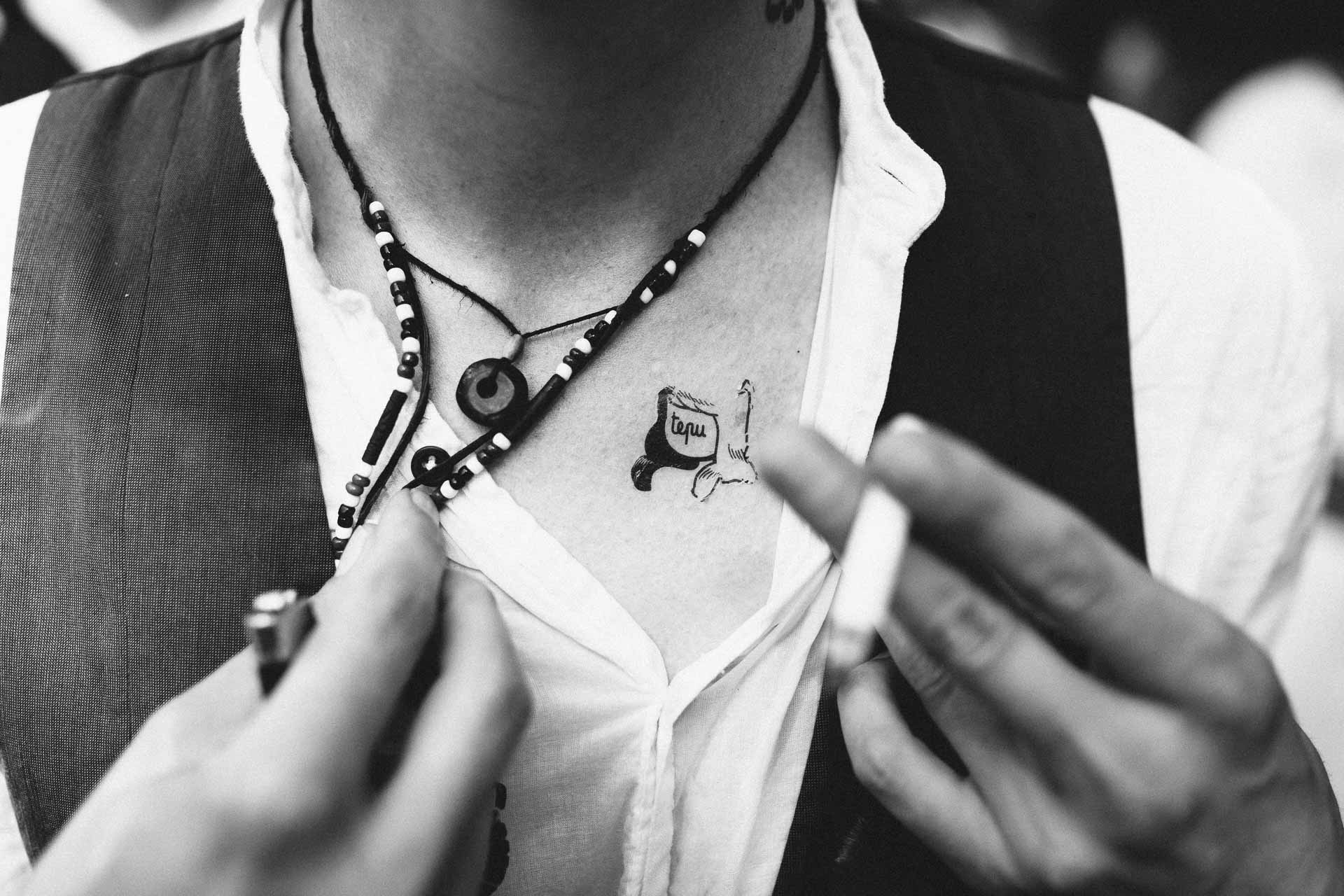 Lea & David Americana Folk Wedding France by Jean-Laurent Gaudy Photography