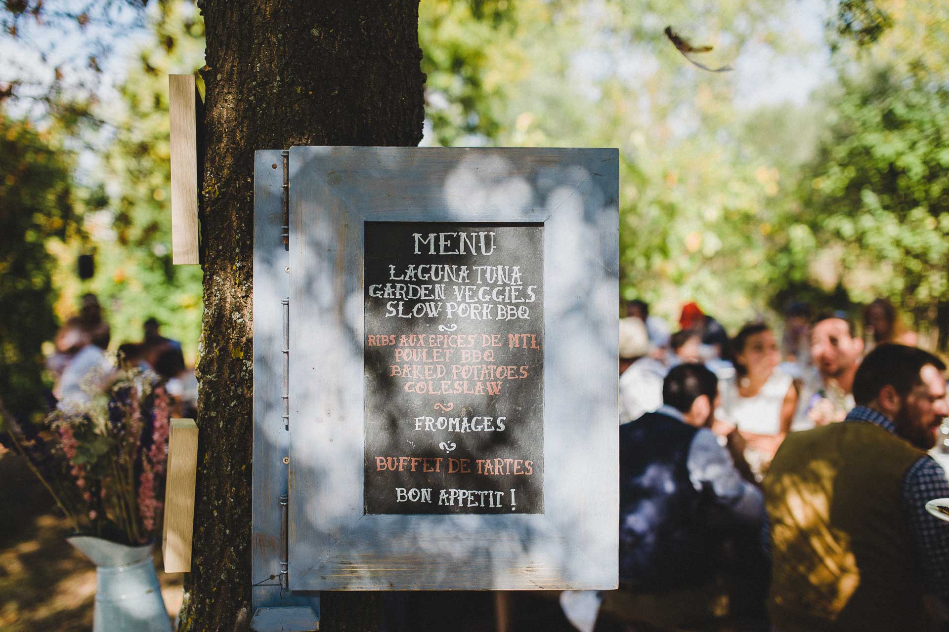 Lea & David Americana Folk Wedding France by Jean-Laurent Gaudy Photography
