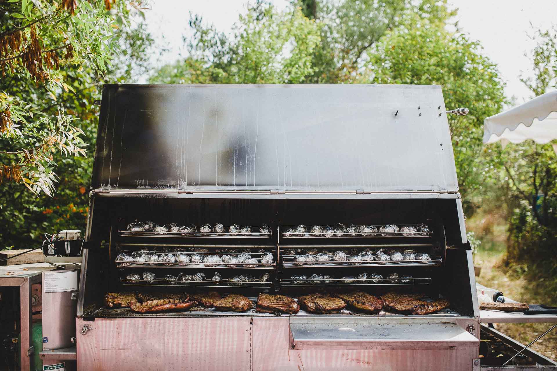 Lea & David Americana Folk Wedding France by Jean-Laurent Gaudy Photography