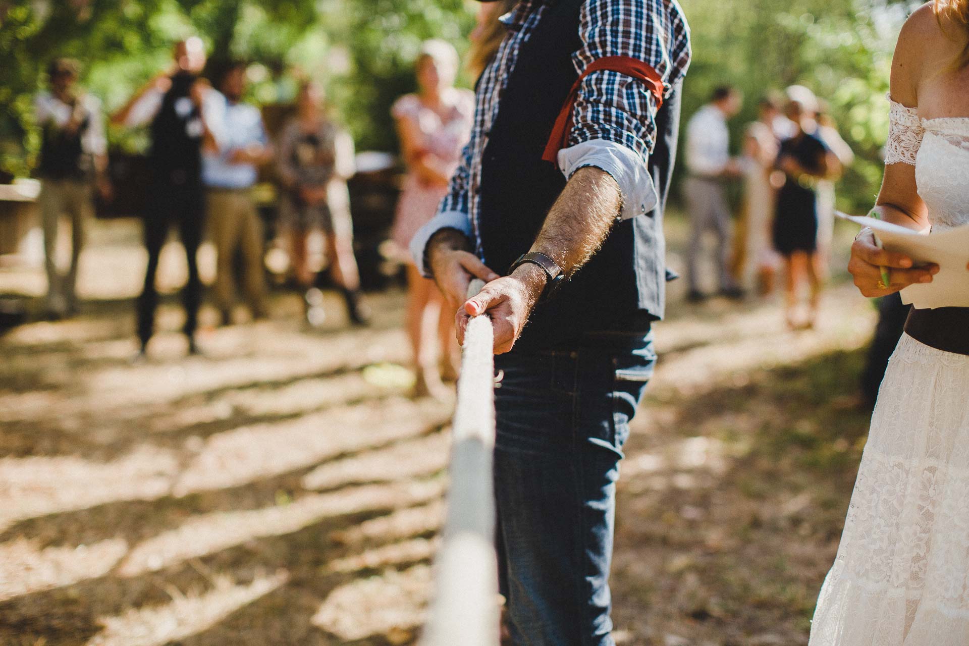 Lea & David Americana Folk Wedding France by Jean-Laurent Gaudy Photography