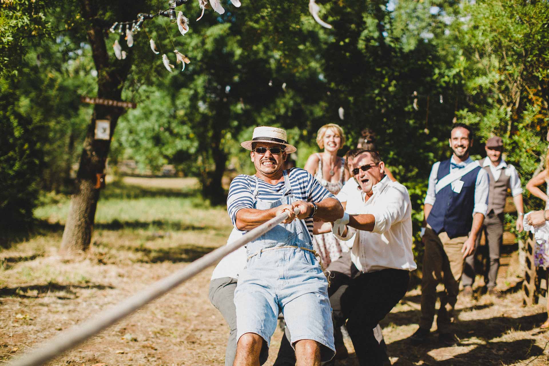 Lea & David Americana Folk Wedding France by Jean-Laurent Gaudy Photography