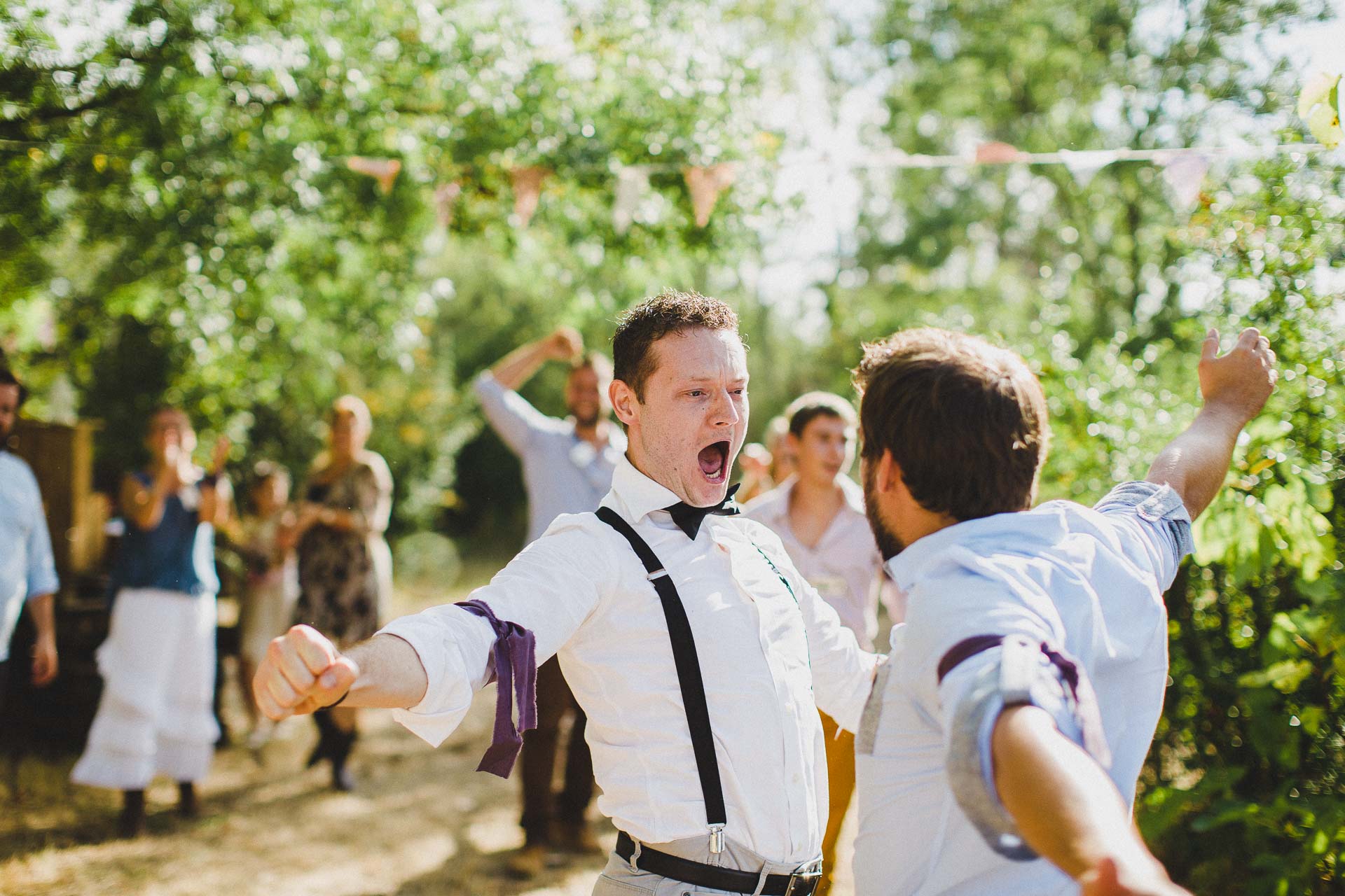 Lea & David Americana Folk Wedding France by Jean-Laurent Gaudy Photography