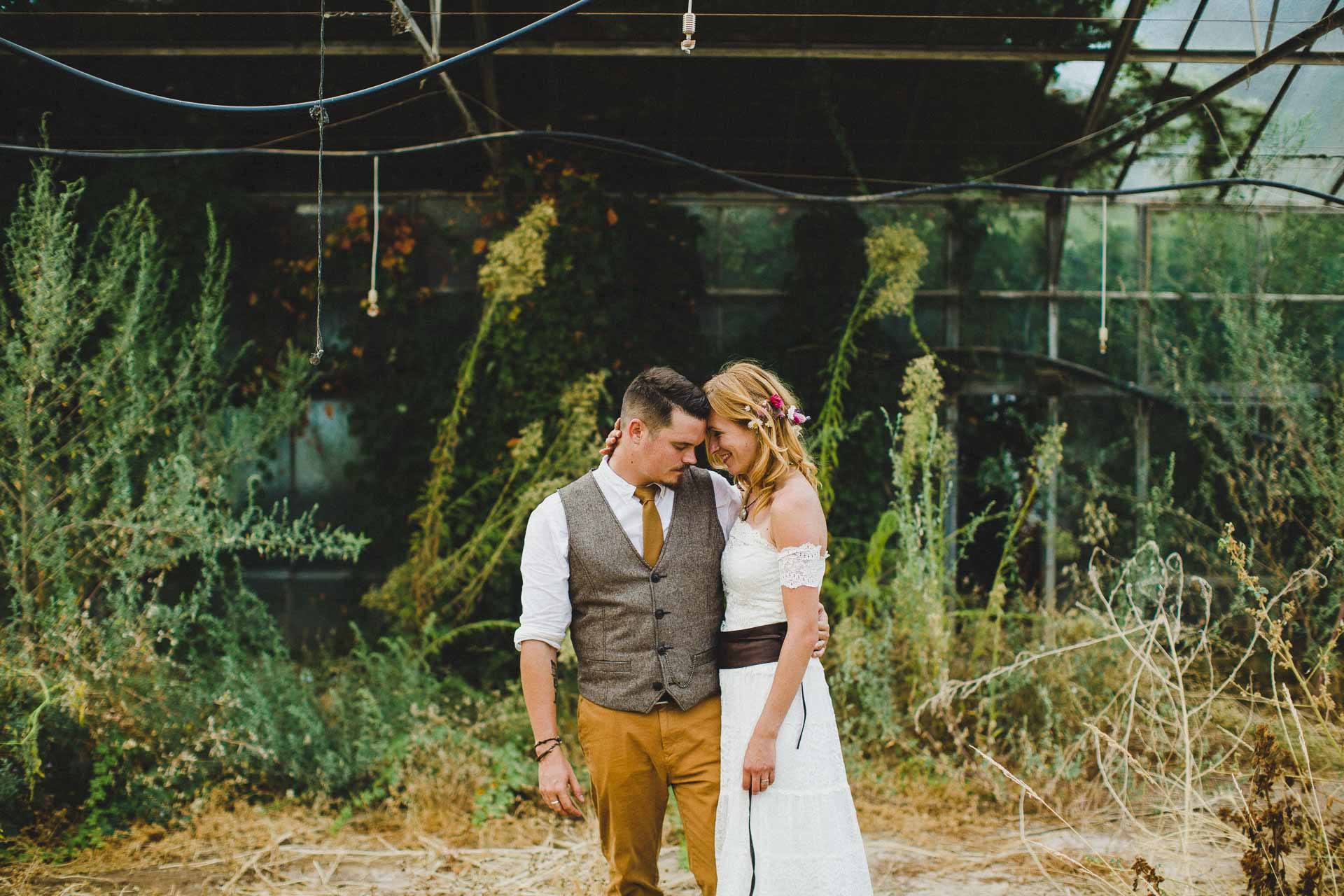 Lea & David Americana Folk Wedding France by Jean-Laurent Gaudy Photography
