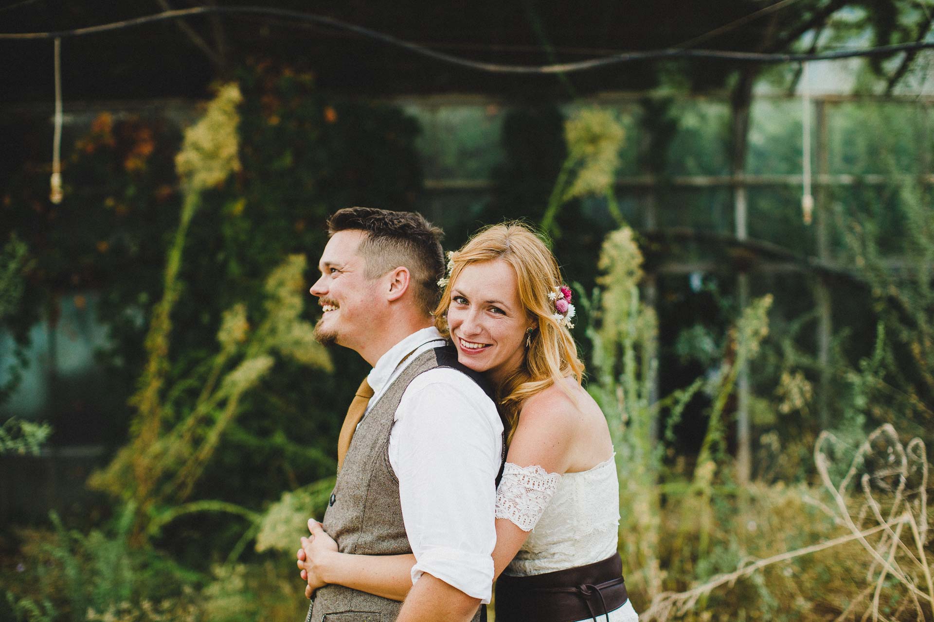 Lea & David Americana Folk Wedding France by Jean-Laurent Gaudy Photography