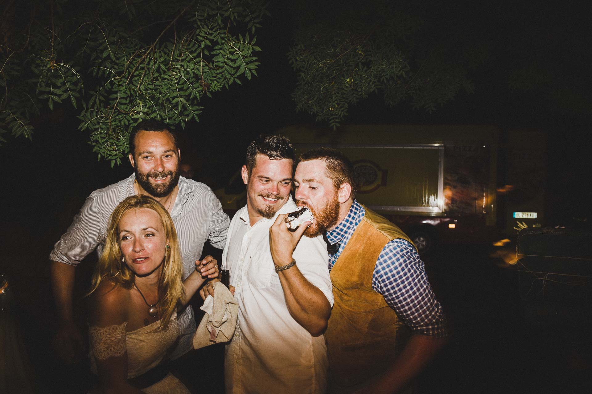 Lea & David Americana Folk Wedding France by Jean-Laurent Gaudy Photography