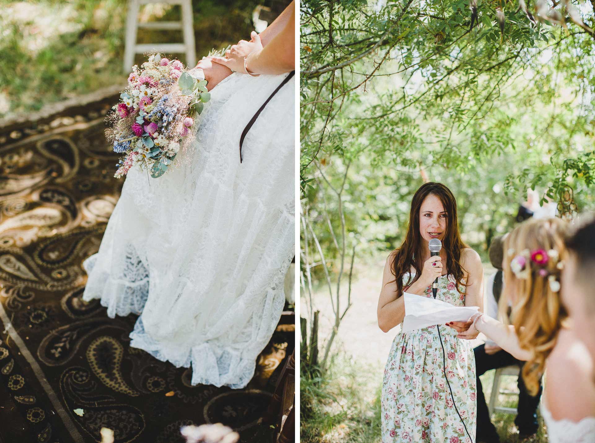 Lea & David Americana Folk Wedding France by Jean-Laurent Gaudy Photography