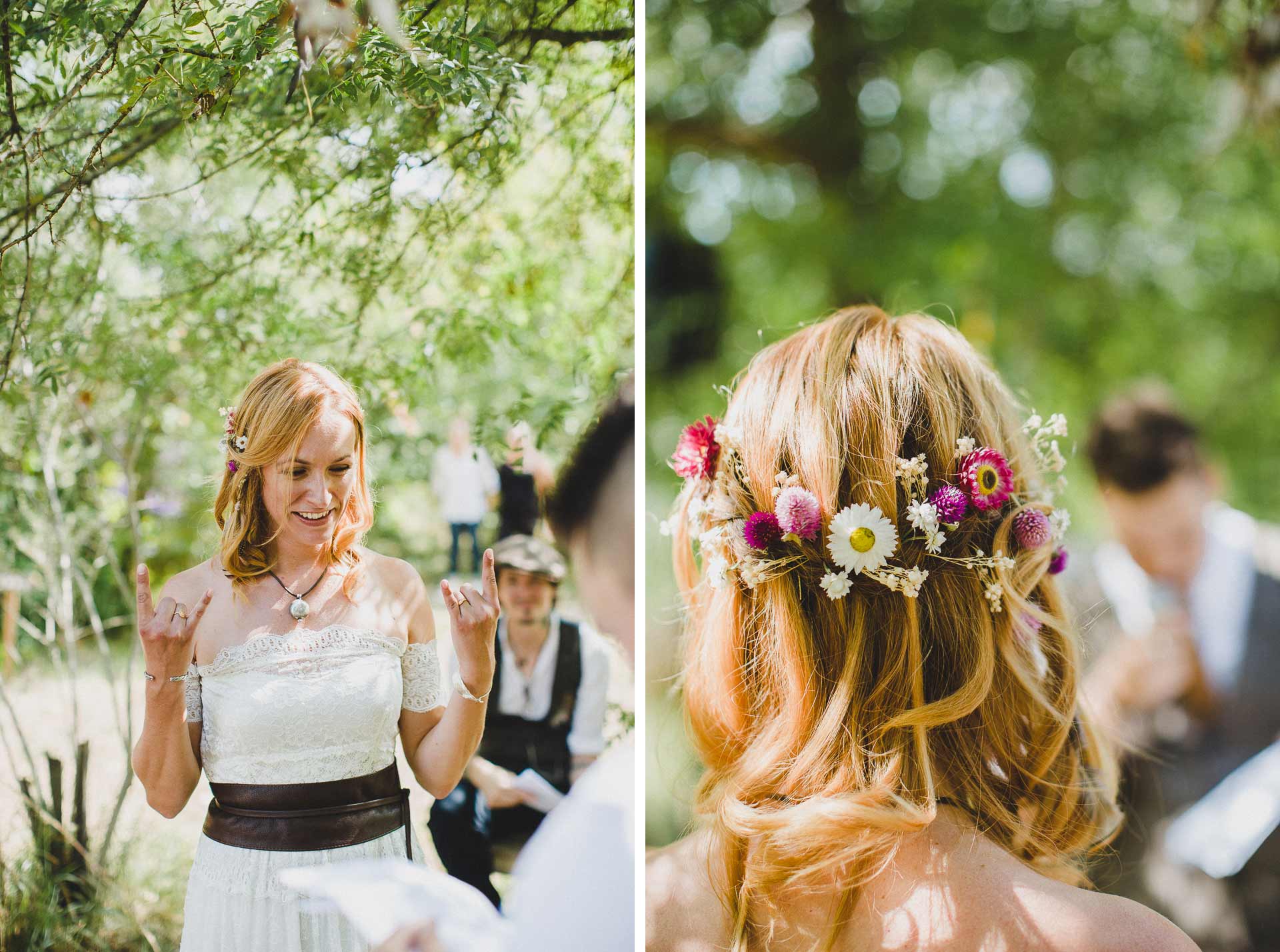 Lea & David Americana Folk Wedding France by Jean-Laurent Gaudy Photography