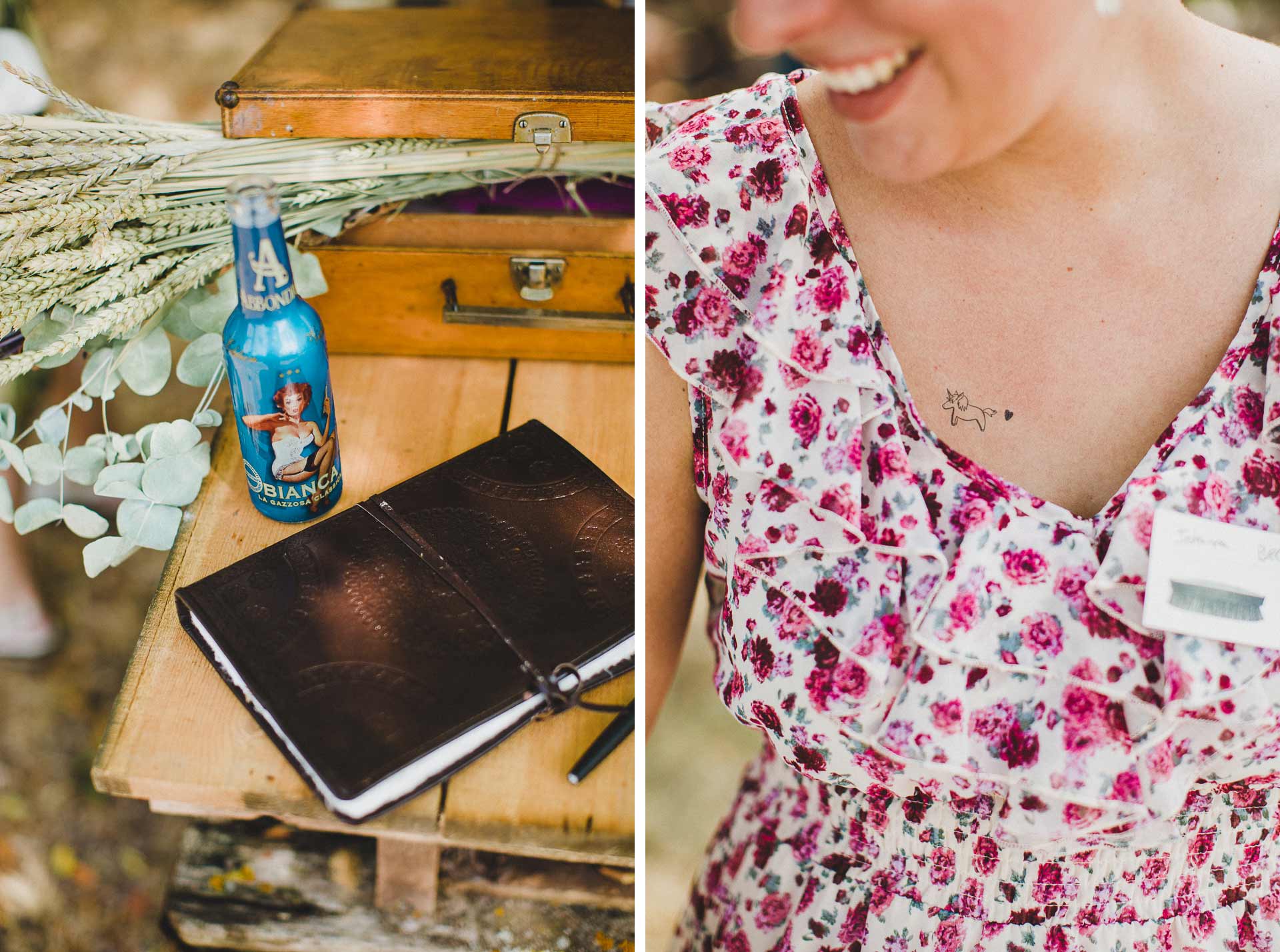 Lea & David Americana Folk Wedding France by Jean-Laurent Gaudy Photography