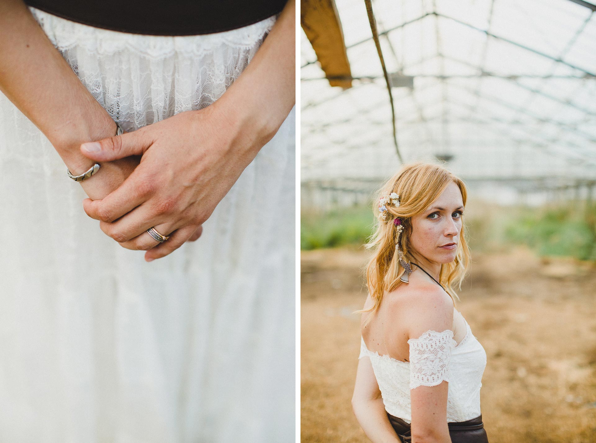 Lea & David Americana Folk Wedding France by Jean-Laurent Gaudy Photography