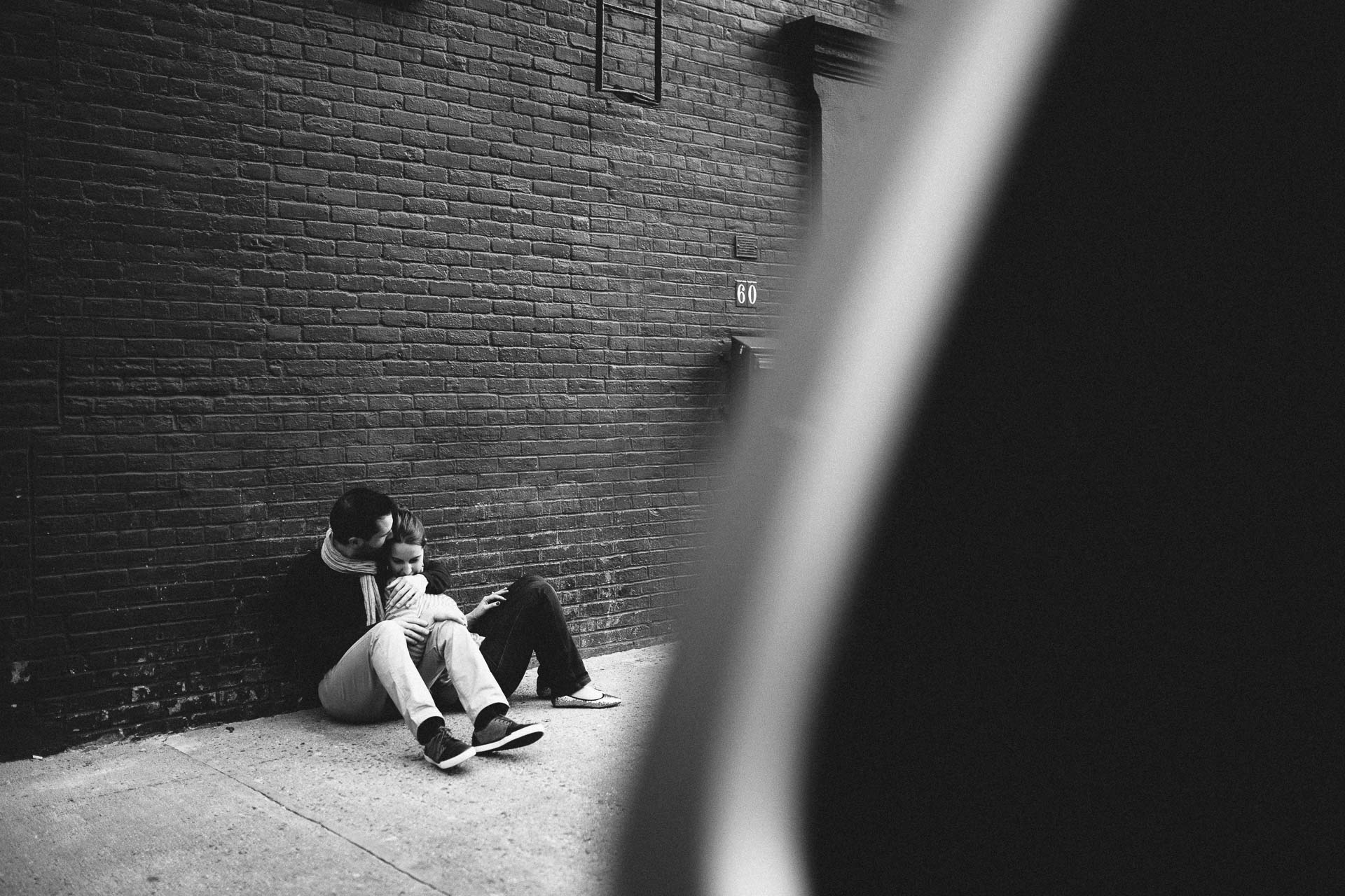 Anne & Jeremy Meatpacking Engagement New York by Jean-Laurent Gaudy Photography