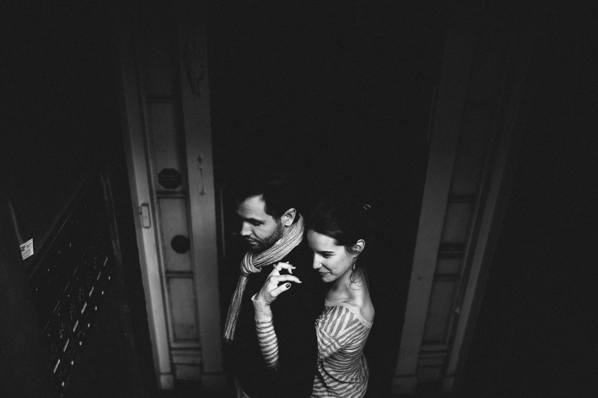 Anne & Jeremy Meatpacking Engagement New York by Jean-Laurent Gaudy Photography