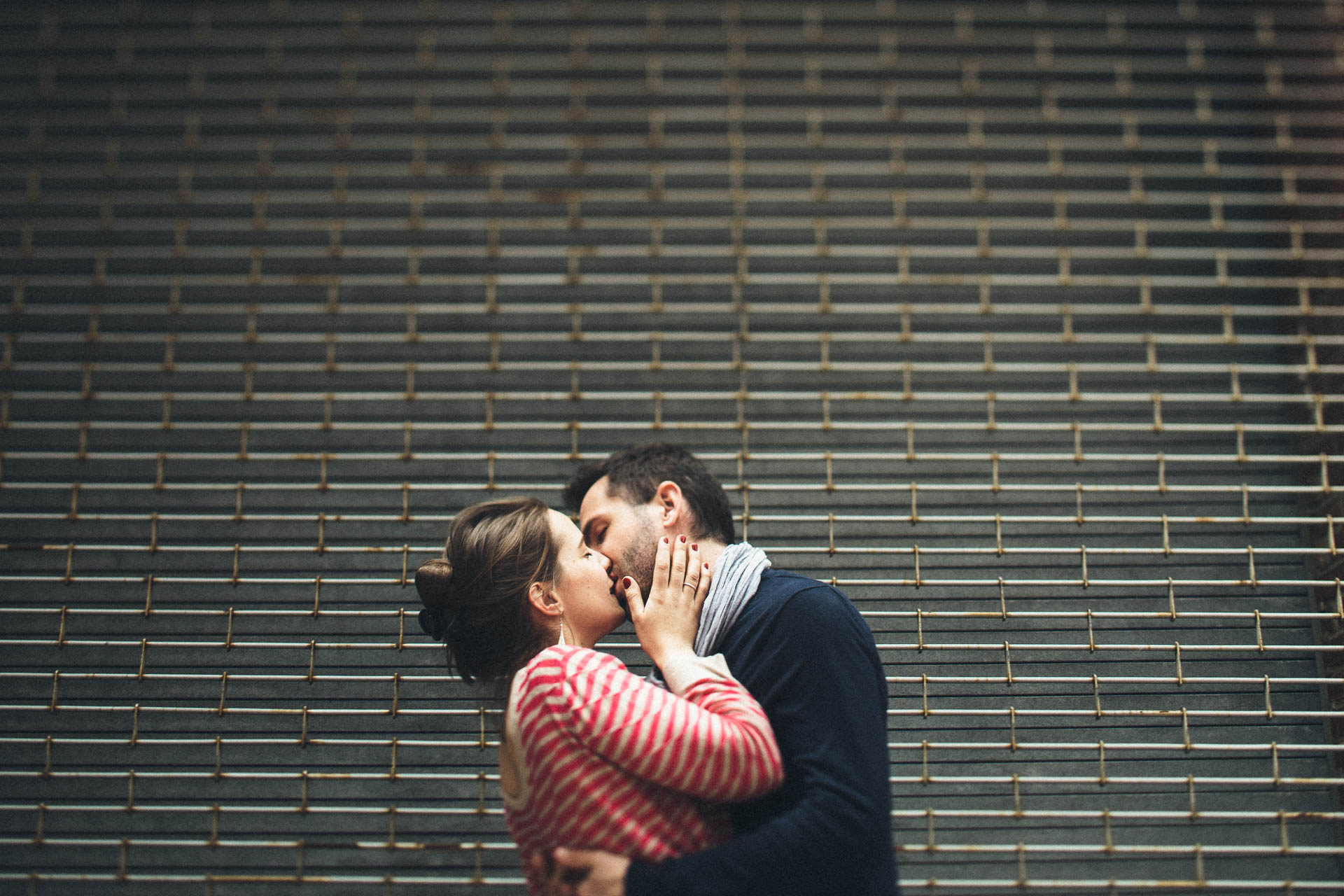 Anne & Jeremy Meatpacking Engagement New York by Jean-Laurent Gaudy Photography