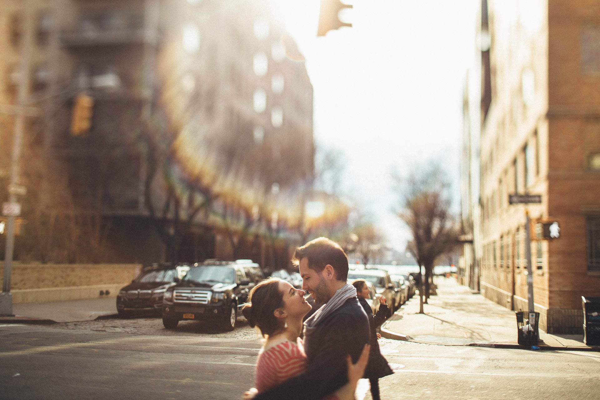 Anne & Jeremy Meatpacking Engagement New York by Jean-Laurent Gaudy Photography