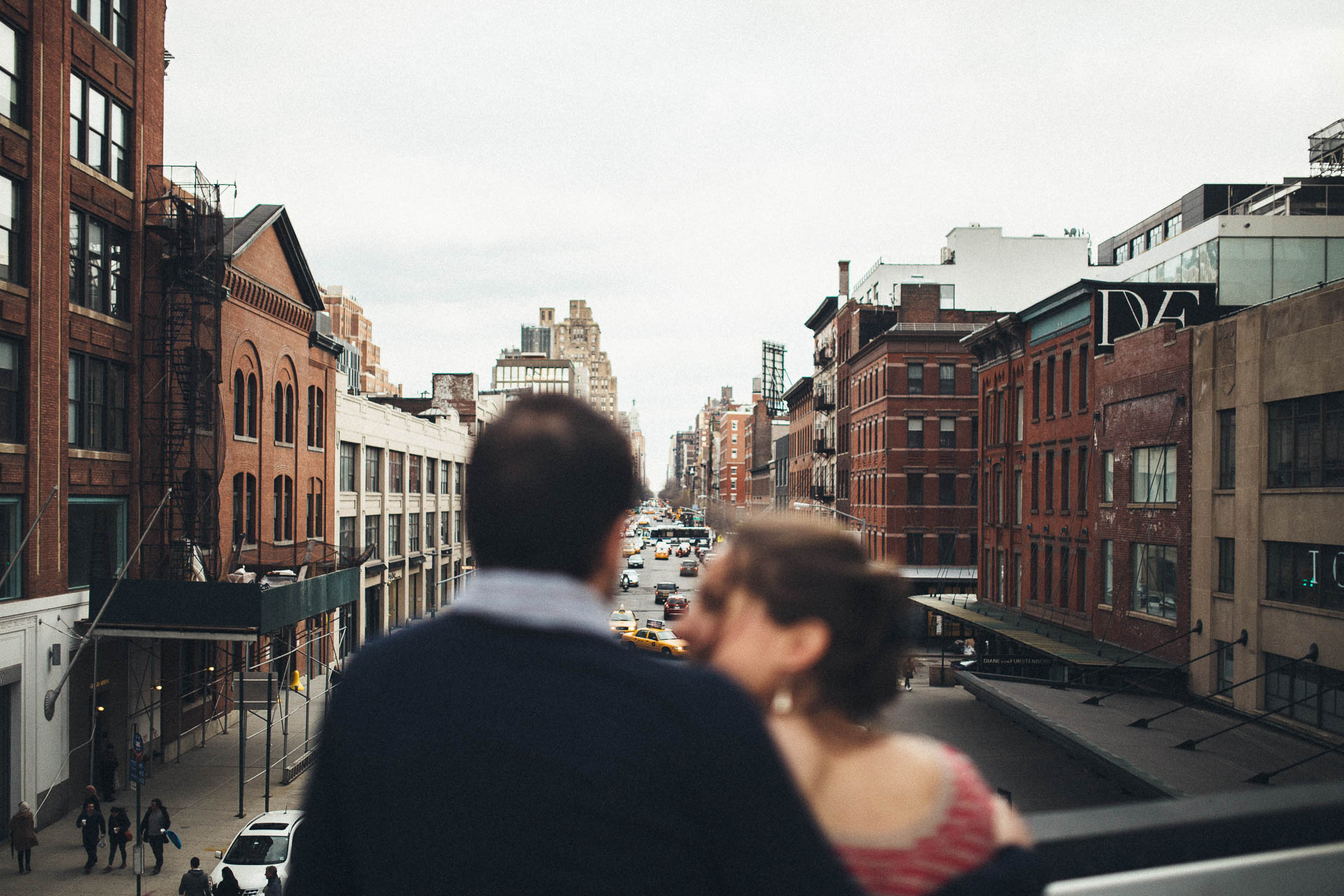 Anne & Jeremy Meatpacking Engagement New York by Jean-Laurent Gaudy Photography