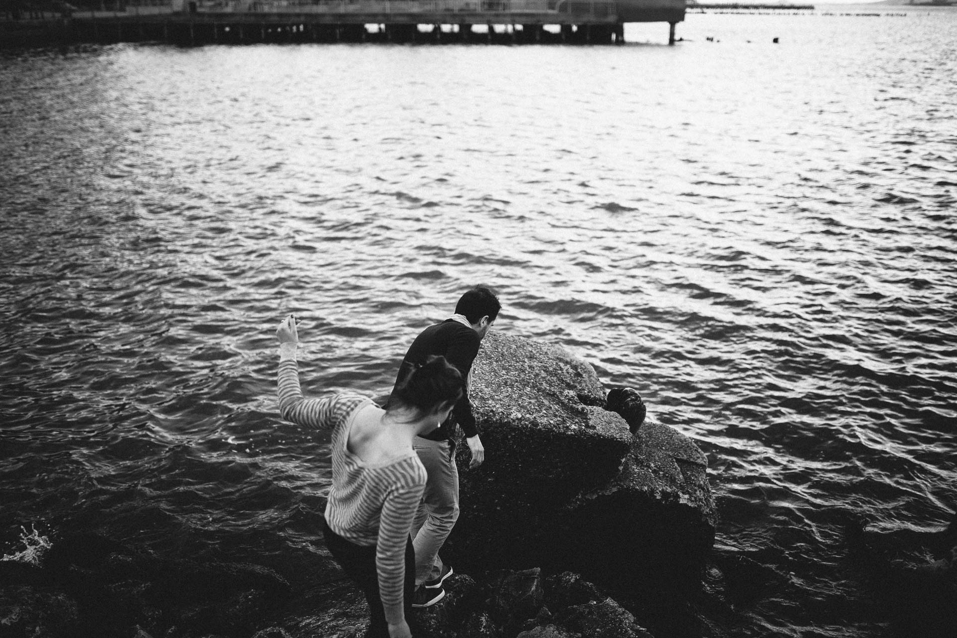 Anne & Jeremy Meatpacking Engagement New York by Jean-Laurent Gaudy Photography