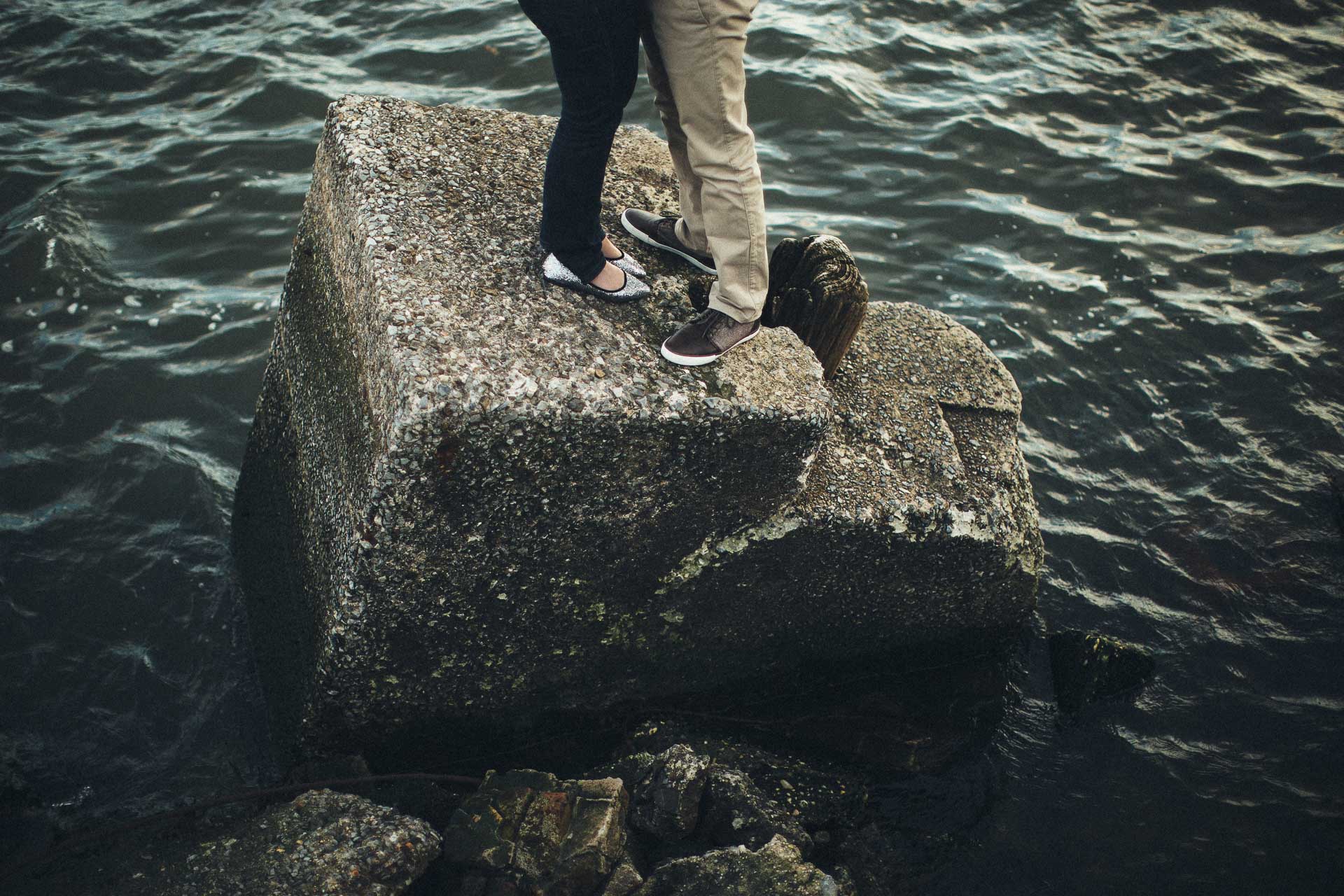 Anne & Jeremy Meatpacking Engagement New York by Jean-Laurent Gaudy Photography