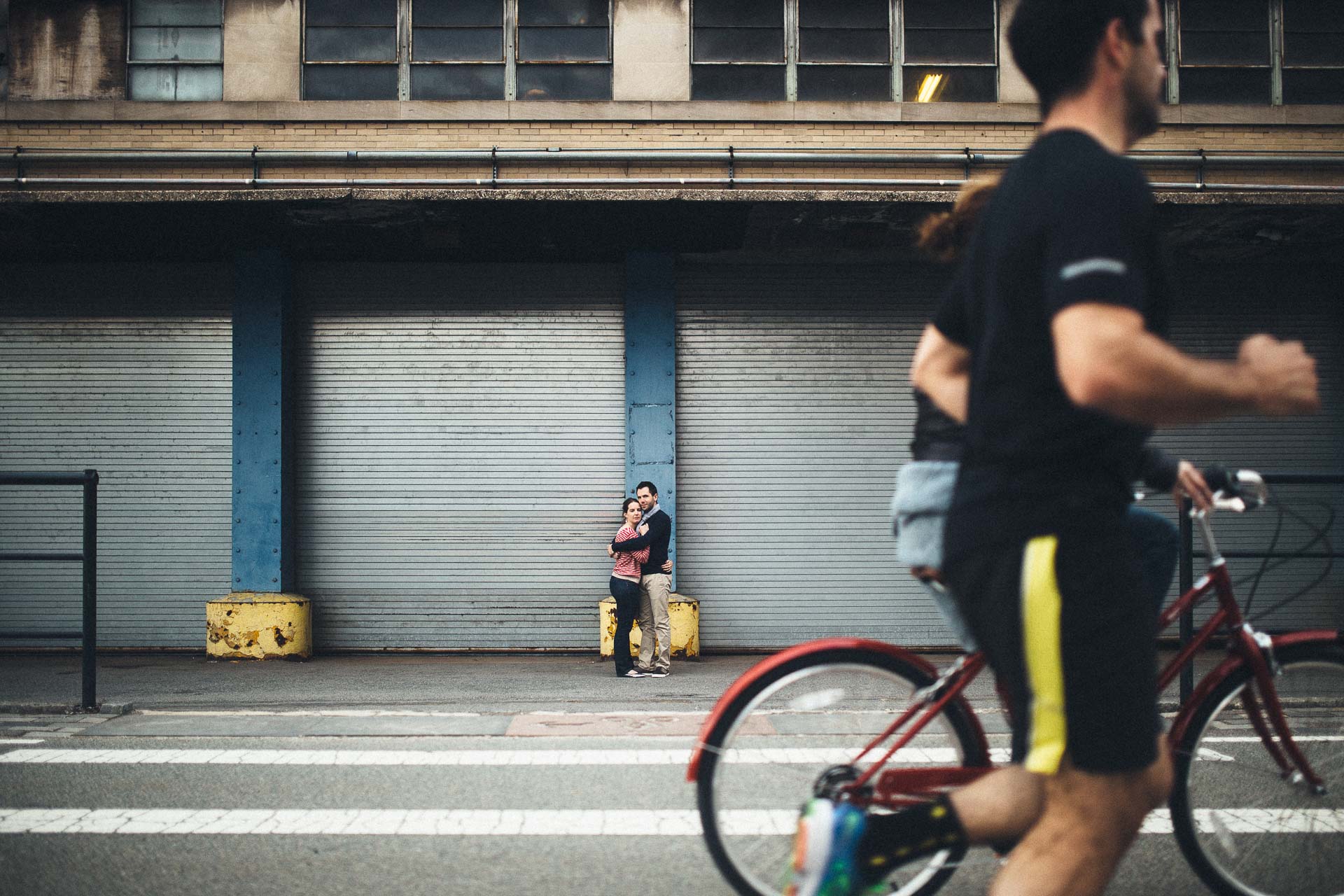 Anne & Jeremy Meatpacking Engagement New York by Jean-Laurent Gaudy Photography