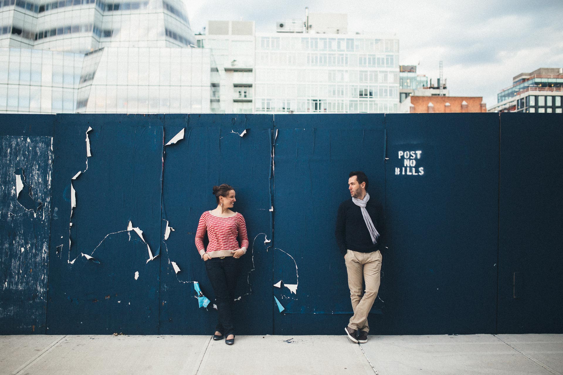 Anne & Jeremy Meatpacking Engagement New York by Jean-Laurent Gaudy Photography