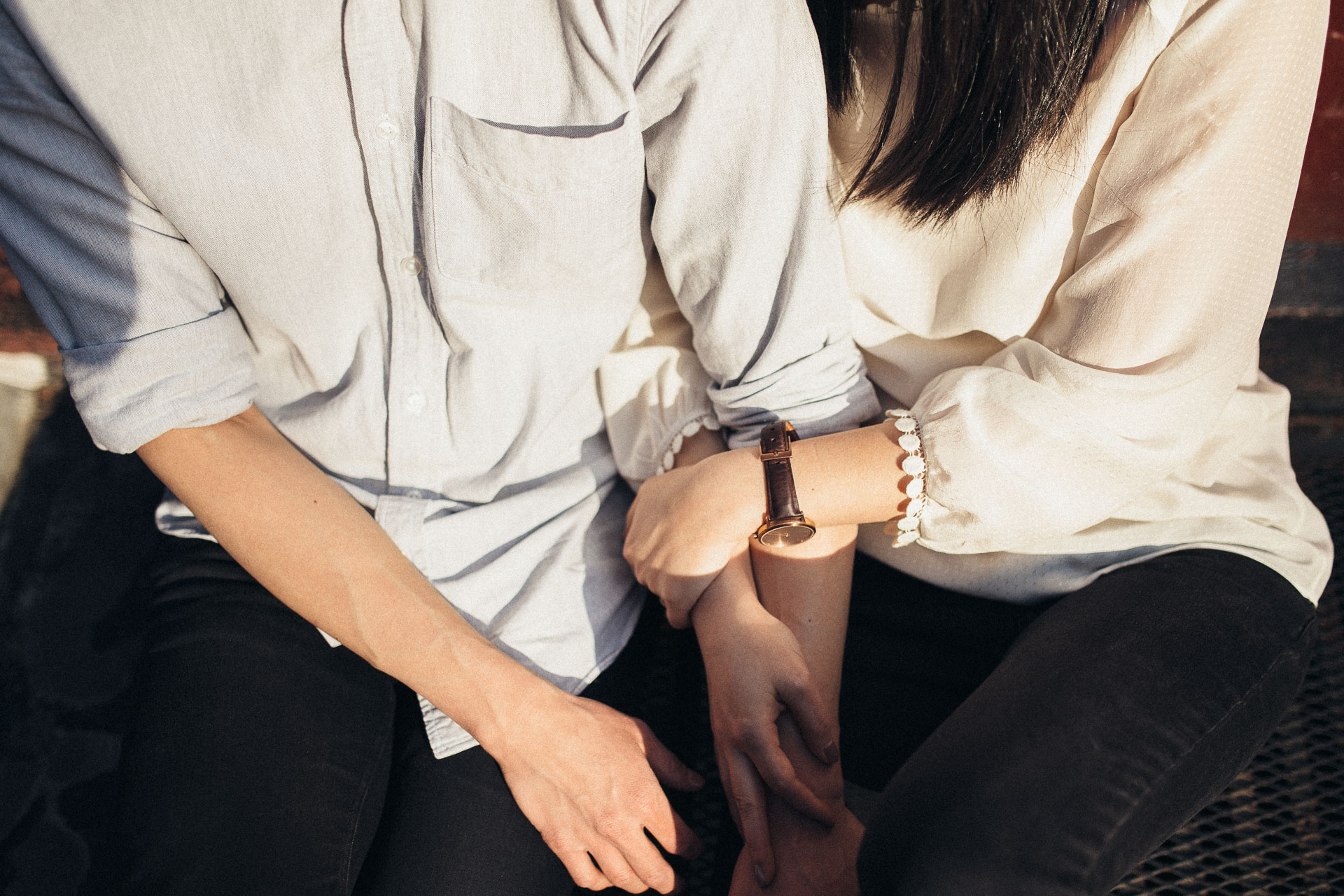Jean & Mike Engagement Session in West Village, New York . Jean-Laurent Gaudy Photography