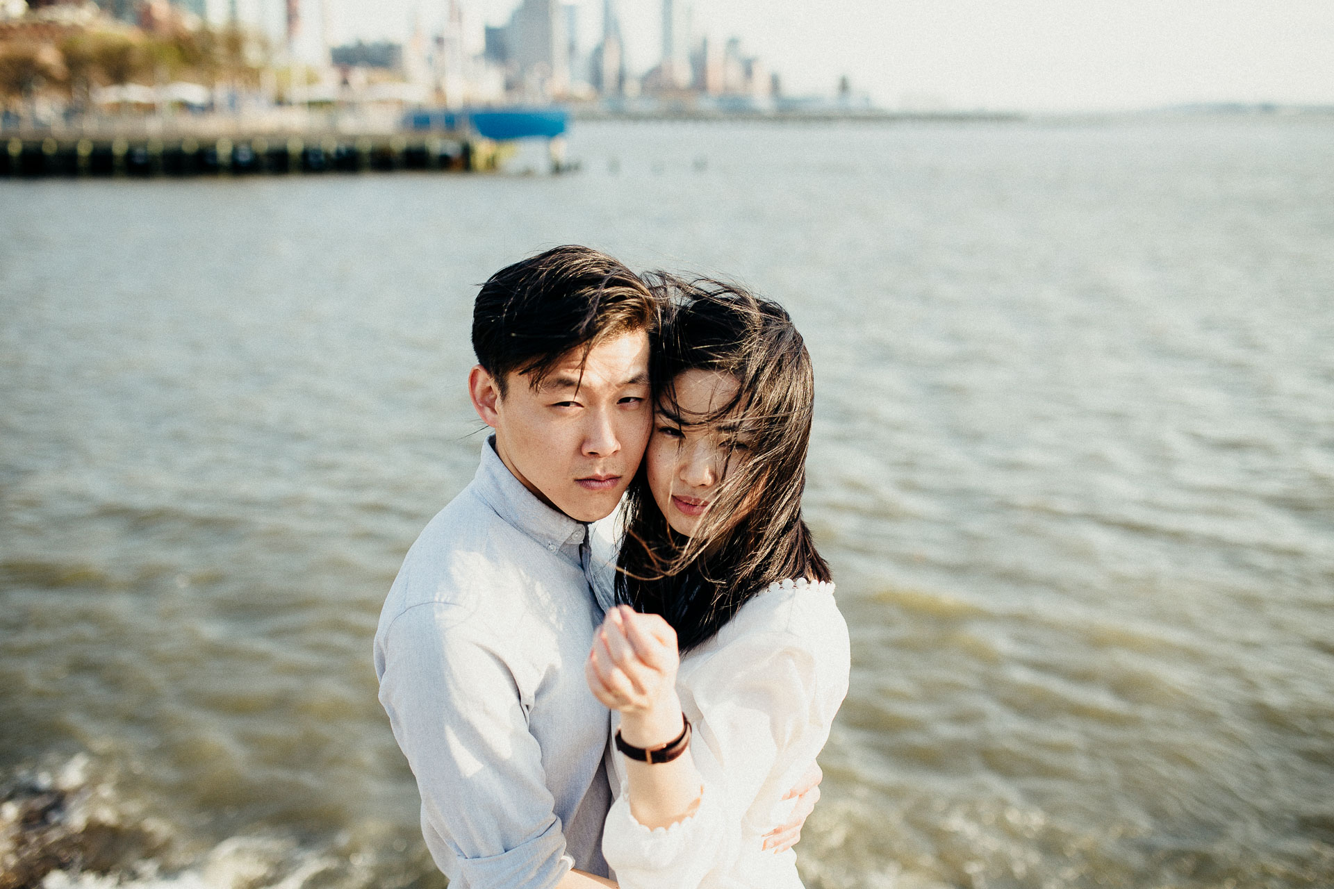 Jean & Mike Engagement Session in West Village, New York . Jean-Laurent Gaudy Photography