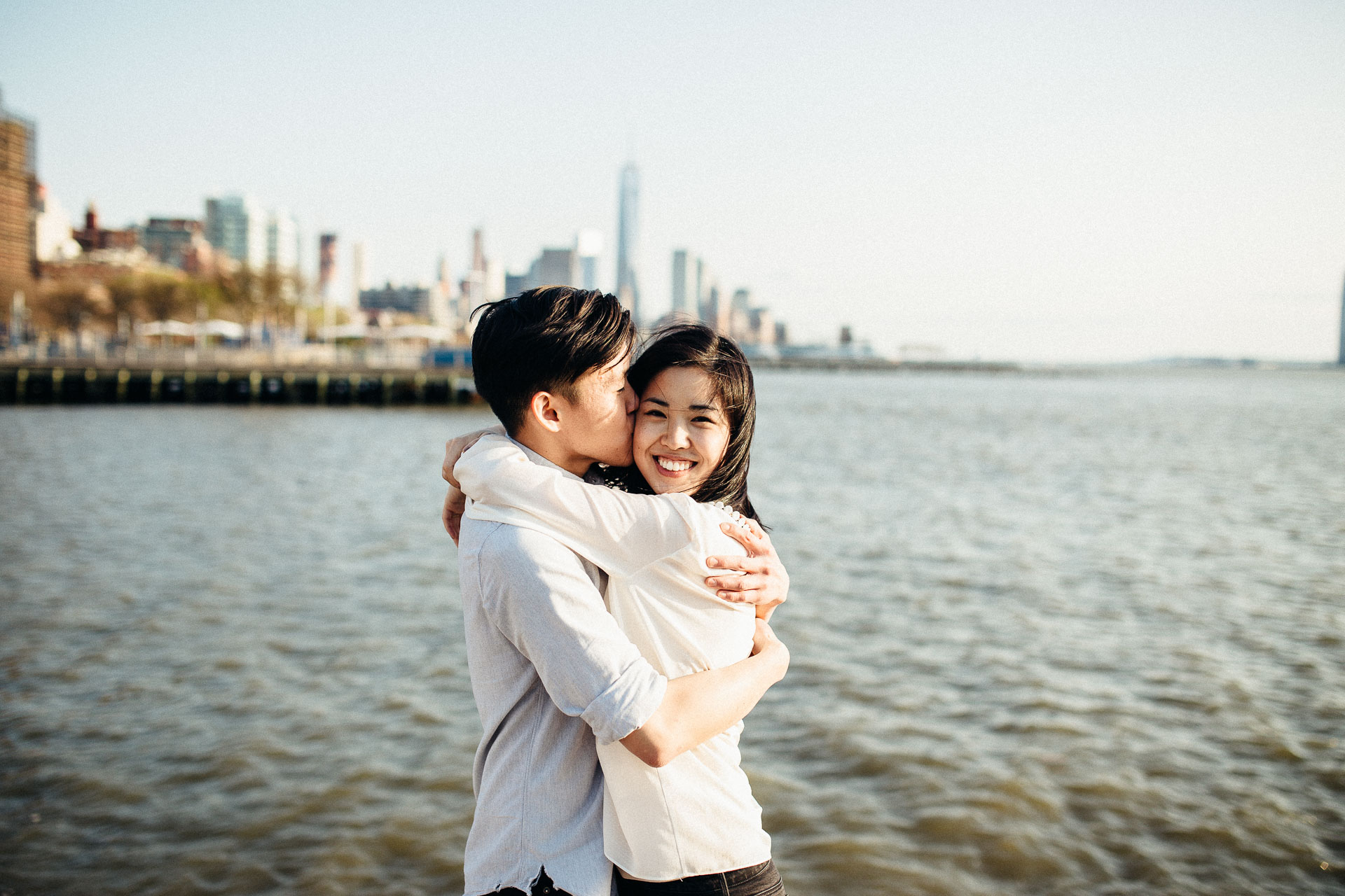 Jean & Mike Engagement Session in West Village, New York . Jean-Laurent Gaudy Photography