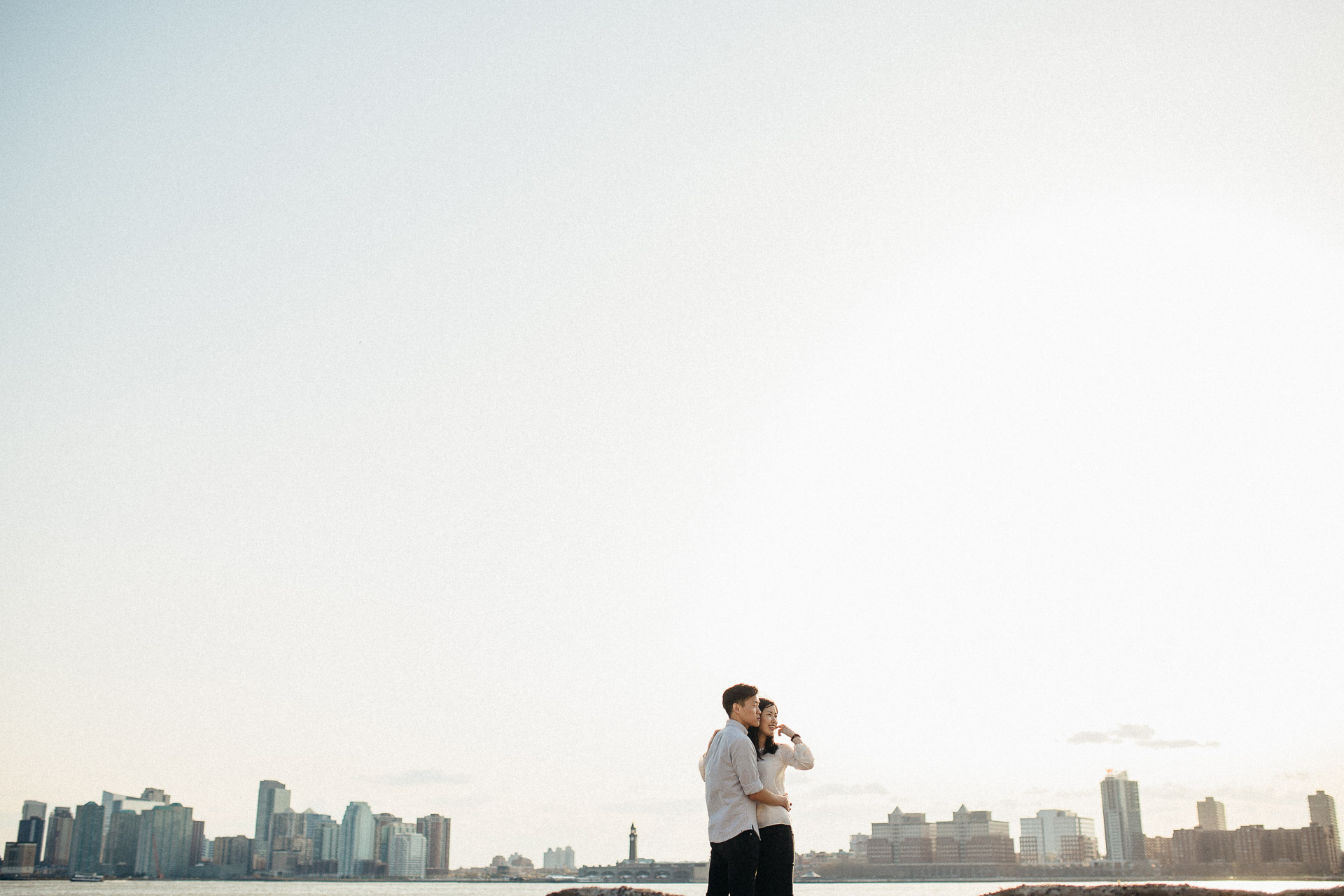 Jean & Mike Engagement Session in West Village, New York . Jean-Laurent Gaudy Photography