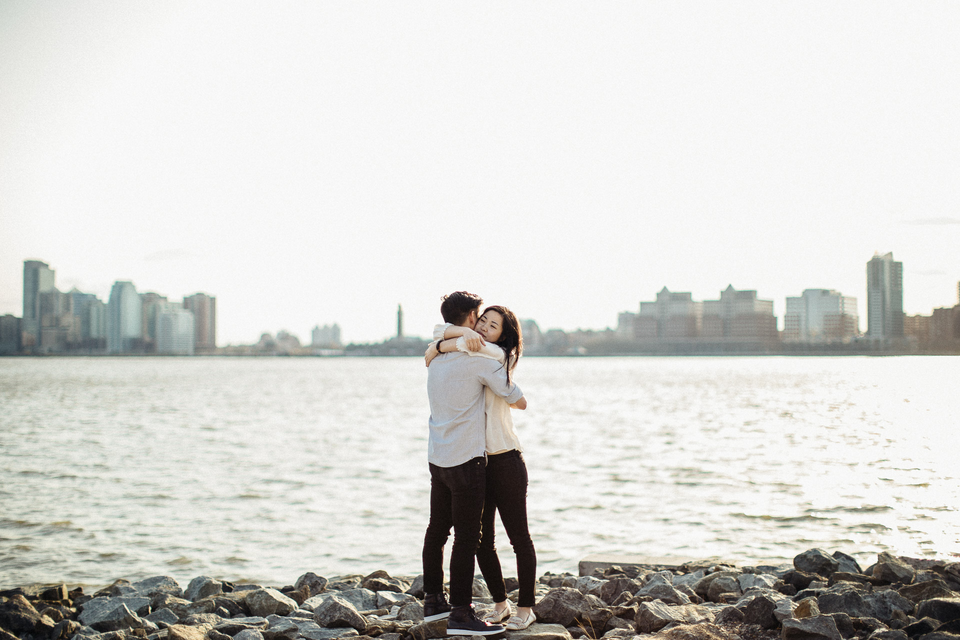 Jean & Mike Engagement Session in West Village, New York . Jean-Laurent Gaudy Photography