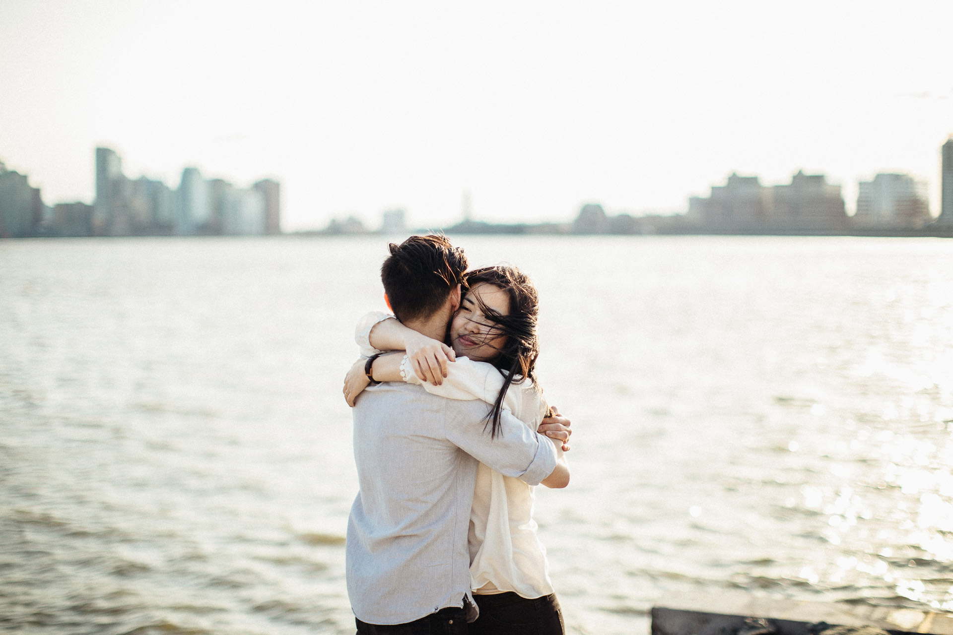 Jean & Mike Engagement Session in West Village, New York . Jean-Laurent Gaudy Photography