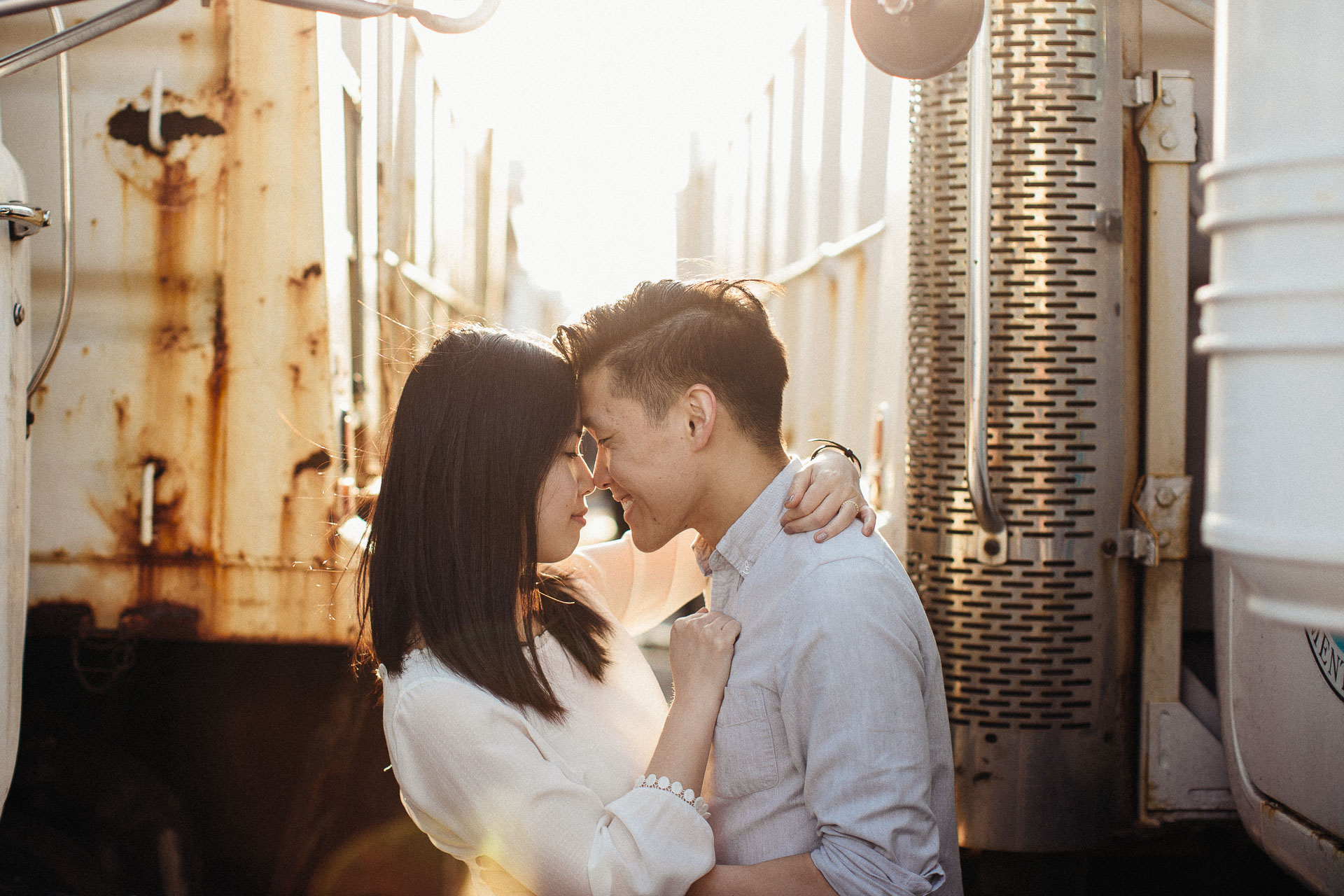 Jean & Mike Engagement Session in West Village, New York . Jean-Laurent Gaudy Photography
