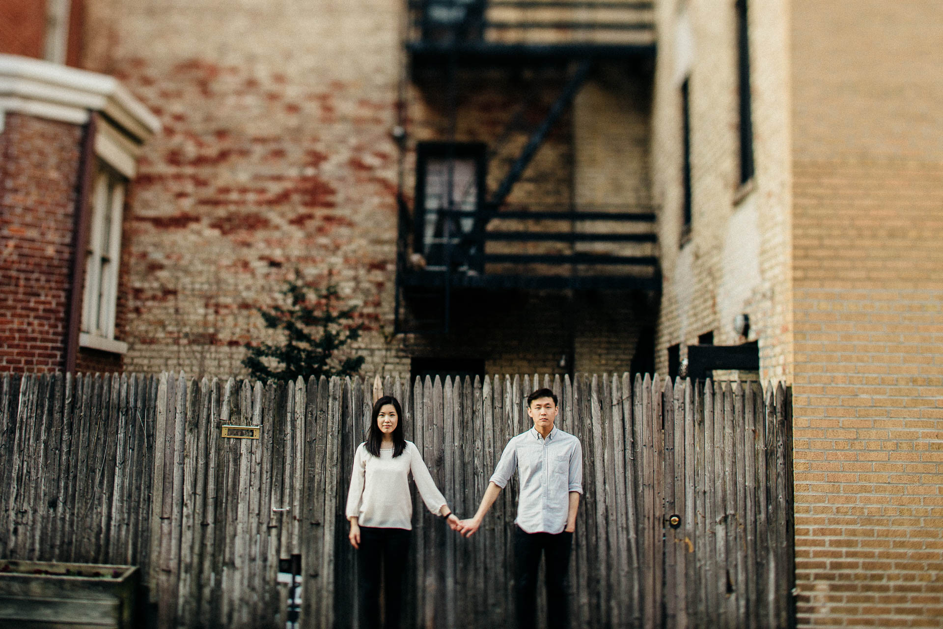 Jean & Mike Engagement Session in West Village, New York . Jean-Laurent Gaudy Photography