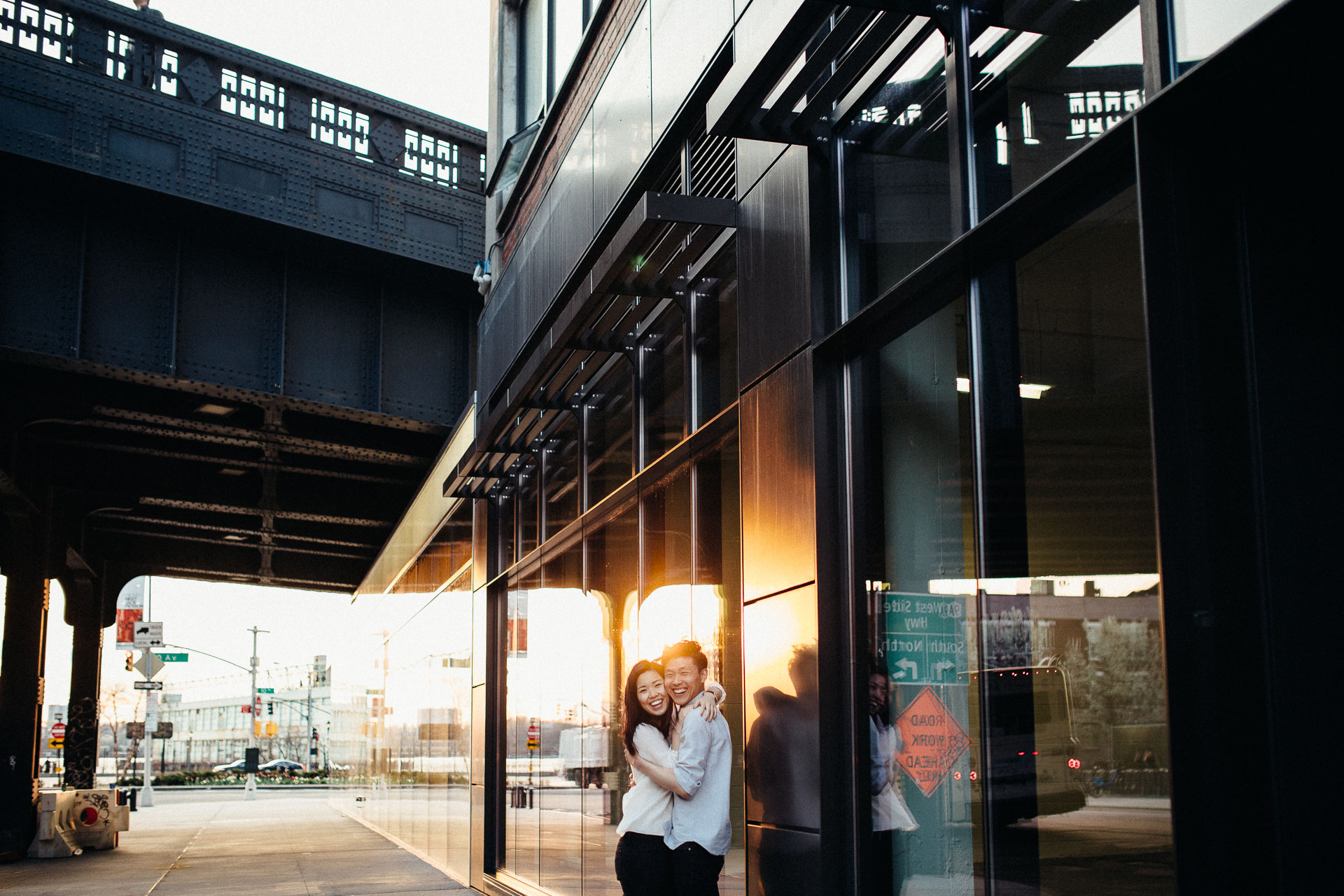 Jean & Mike Engagement Session in West Village, New York . Jean-Laurent Gaudy Photography