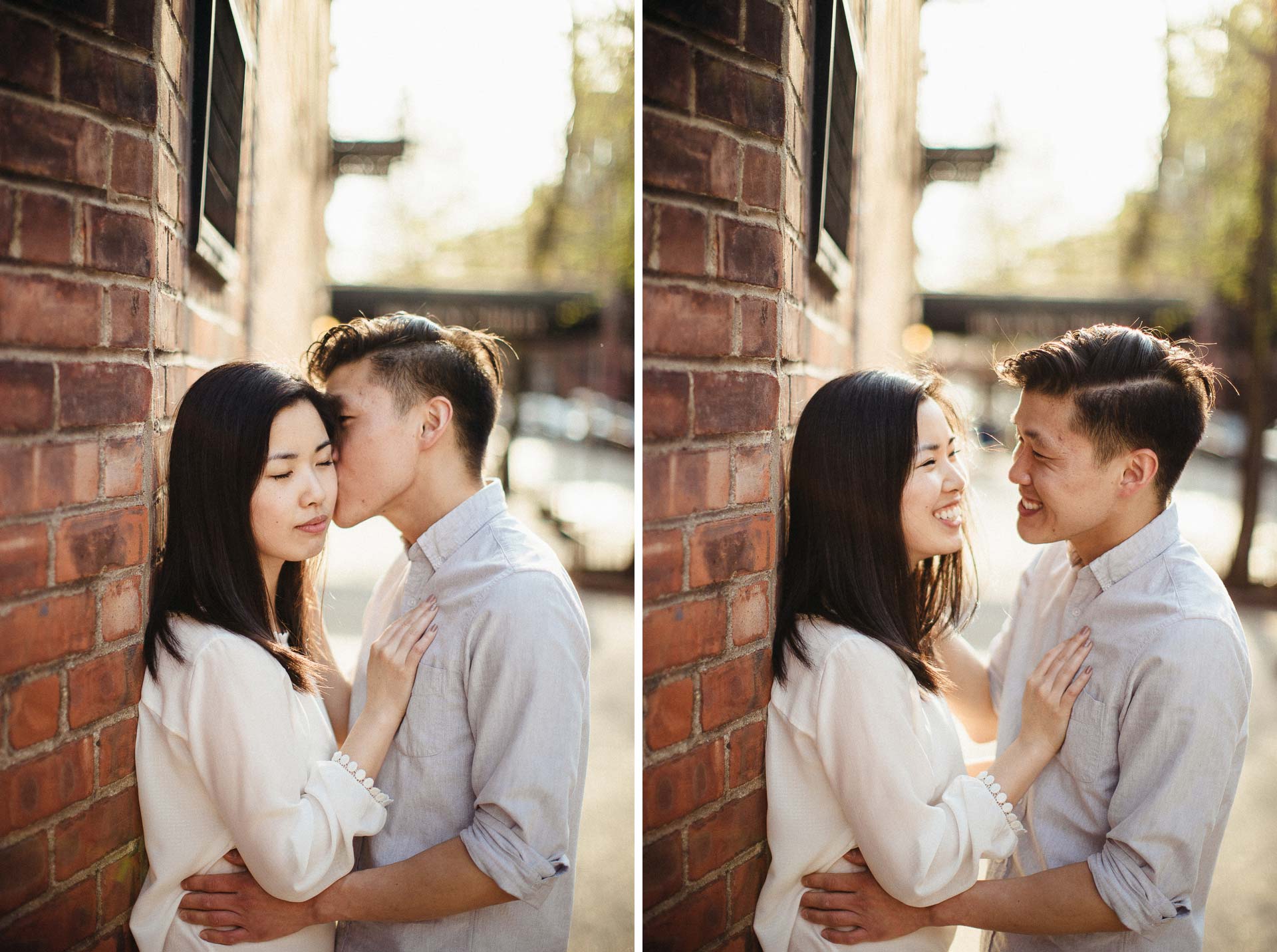 Jean & Mike Engagement Session in West Village, New York . Jean-Laurent Gaudy Photography