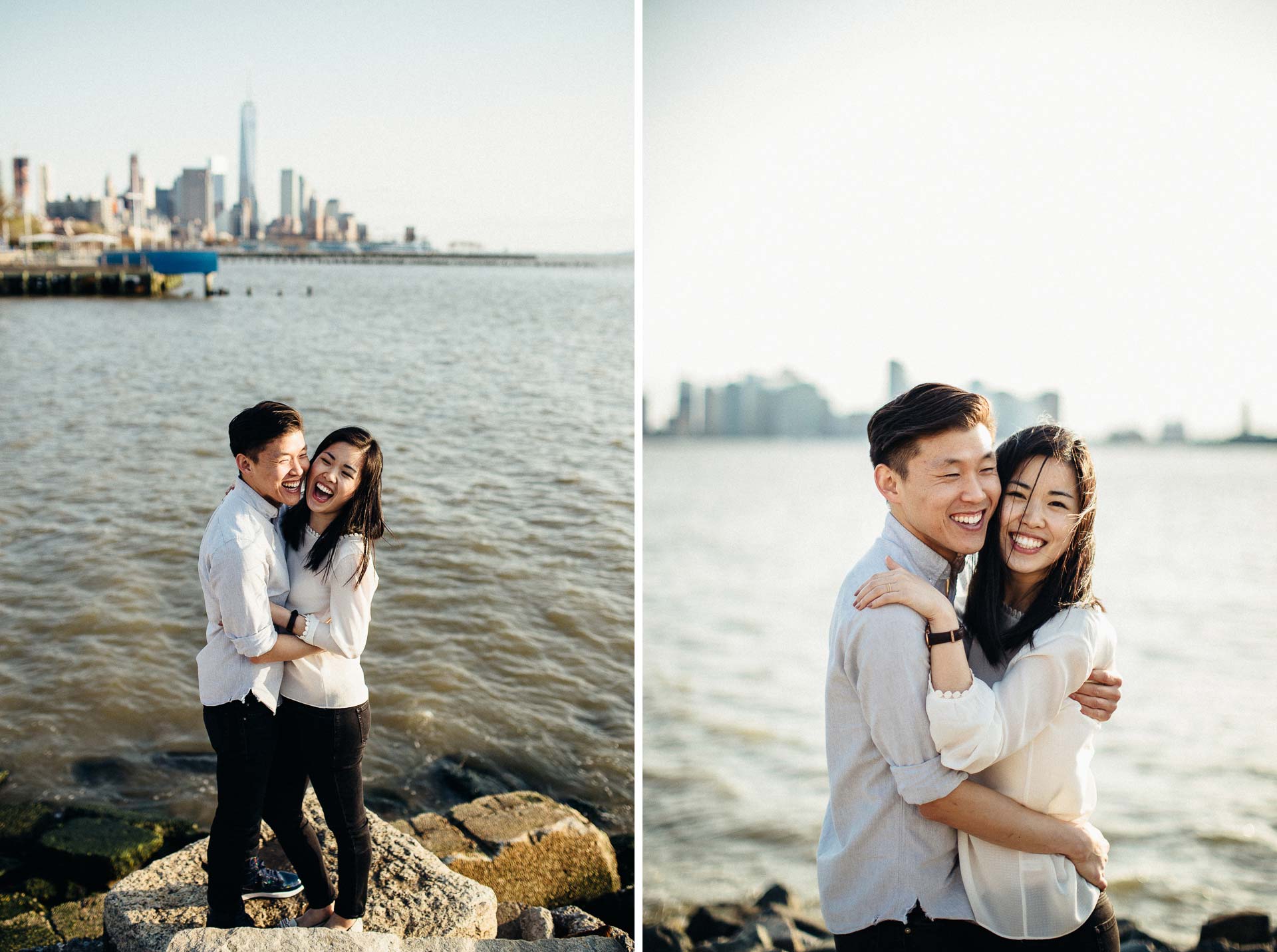 Jean & Mike Engagement Session in West Village, New York . Jean-Laurent Gaudy Photography