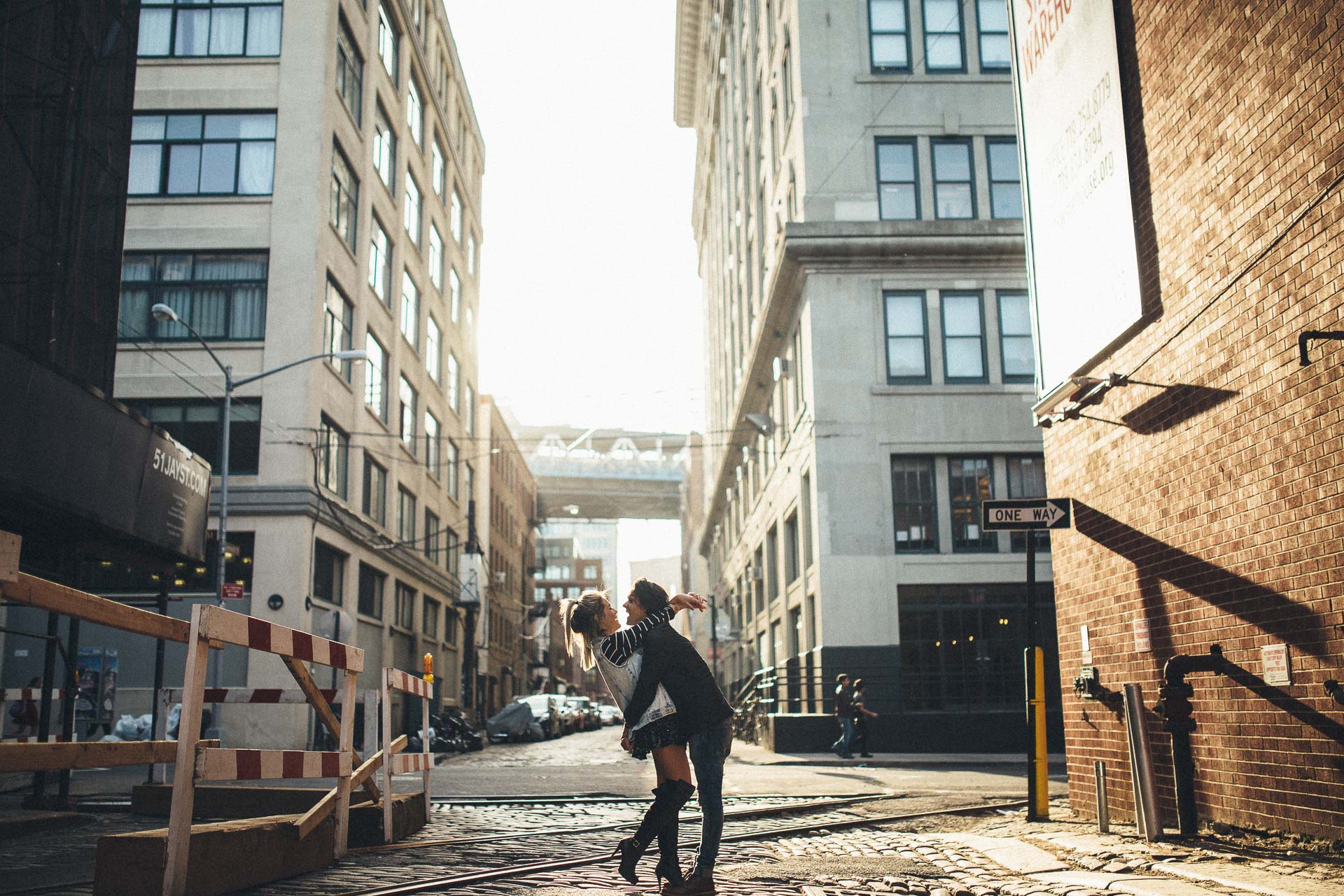Kiko & Fefe from Brazil to New York Engagement - Jean-Laurent Gaudy Photography