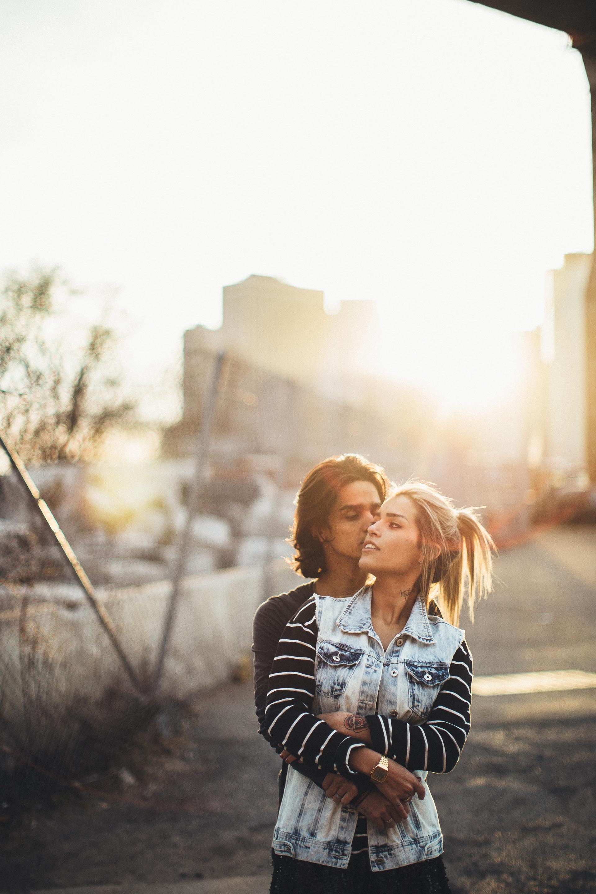 Kiko & Fefe from Brazil to New York Engagement - Jean-Laurent Gaudy Photography