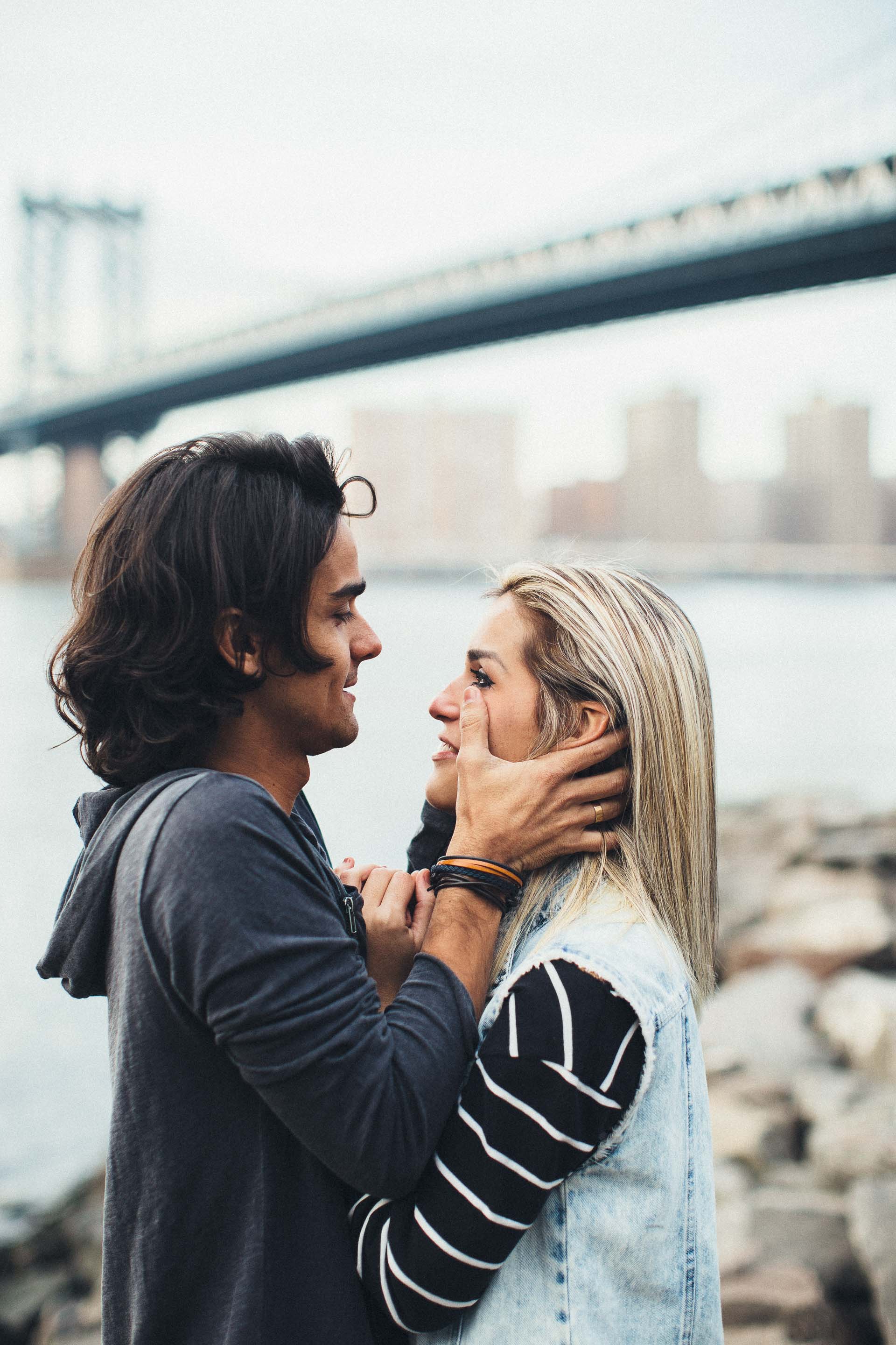 Kiko & Fefe from Brazil to New York Engagement - Jean-Laurent Gaudy Photography